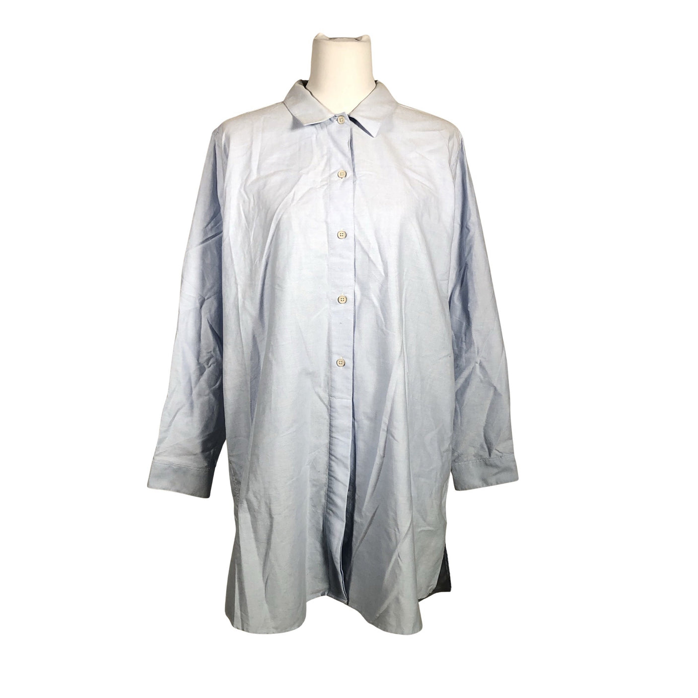 Unisex Organic Basics - Tunic, size 38 - Light blue (1)