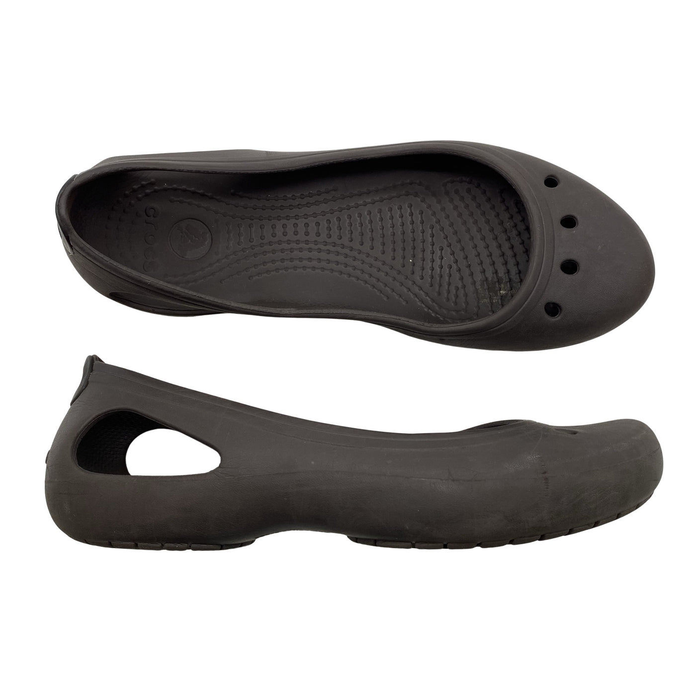 Unisex Crocs - Ballerinas, size 38 - Brown (1)