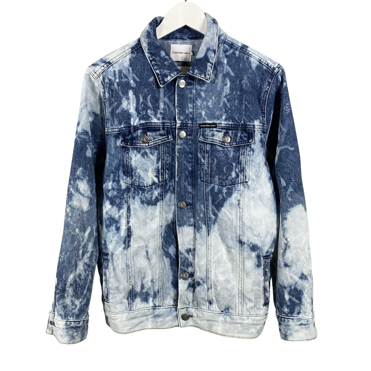 Unisex Calvin Klein Jeans - Denim jacket, size 152 - 158 - Light blue (1)