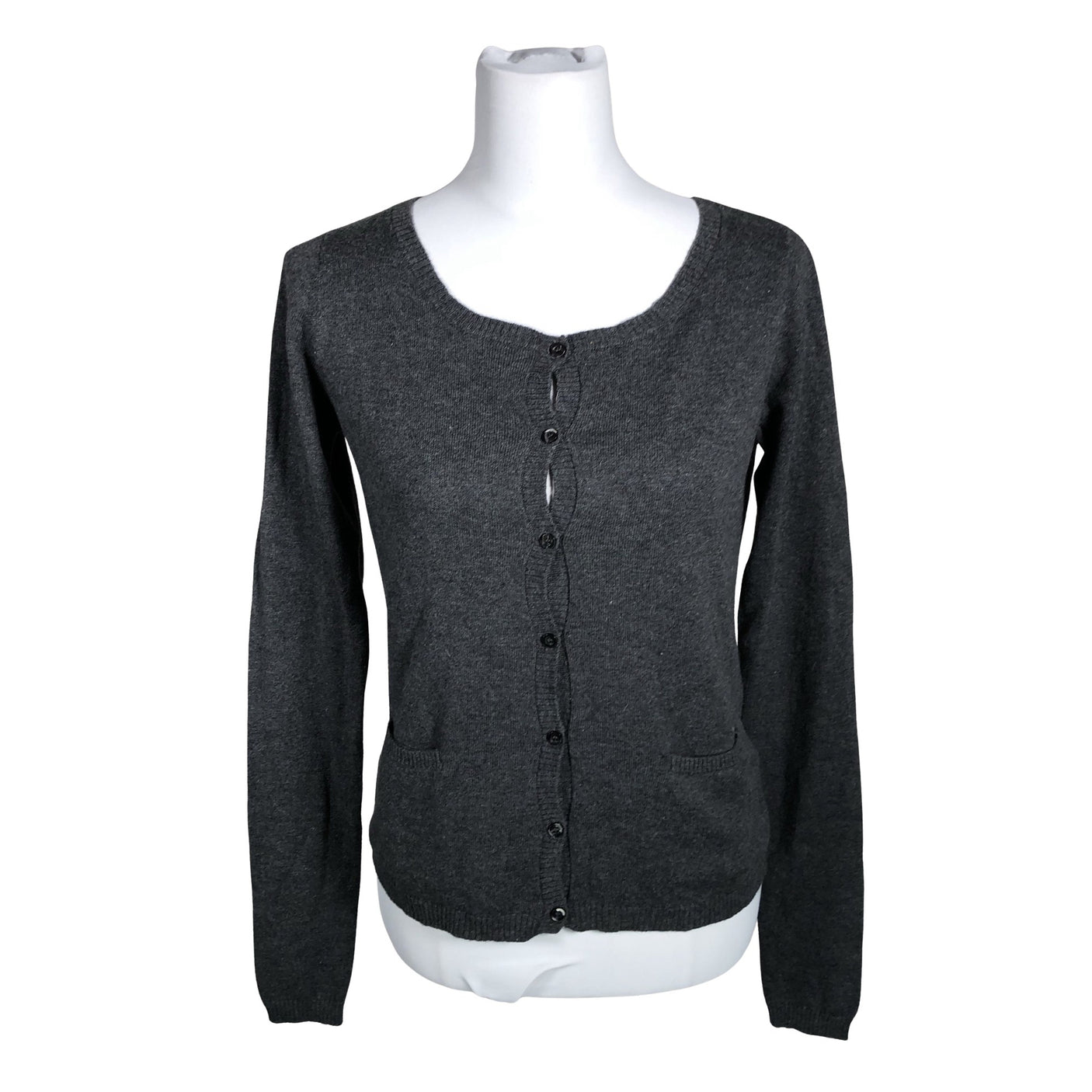 Unisex Moondust - Cardigan, size 38 - Gray (1)