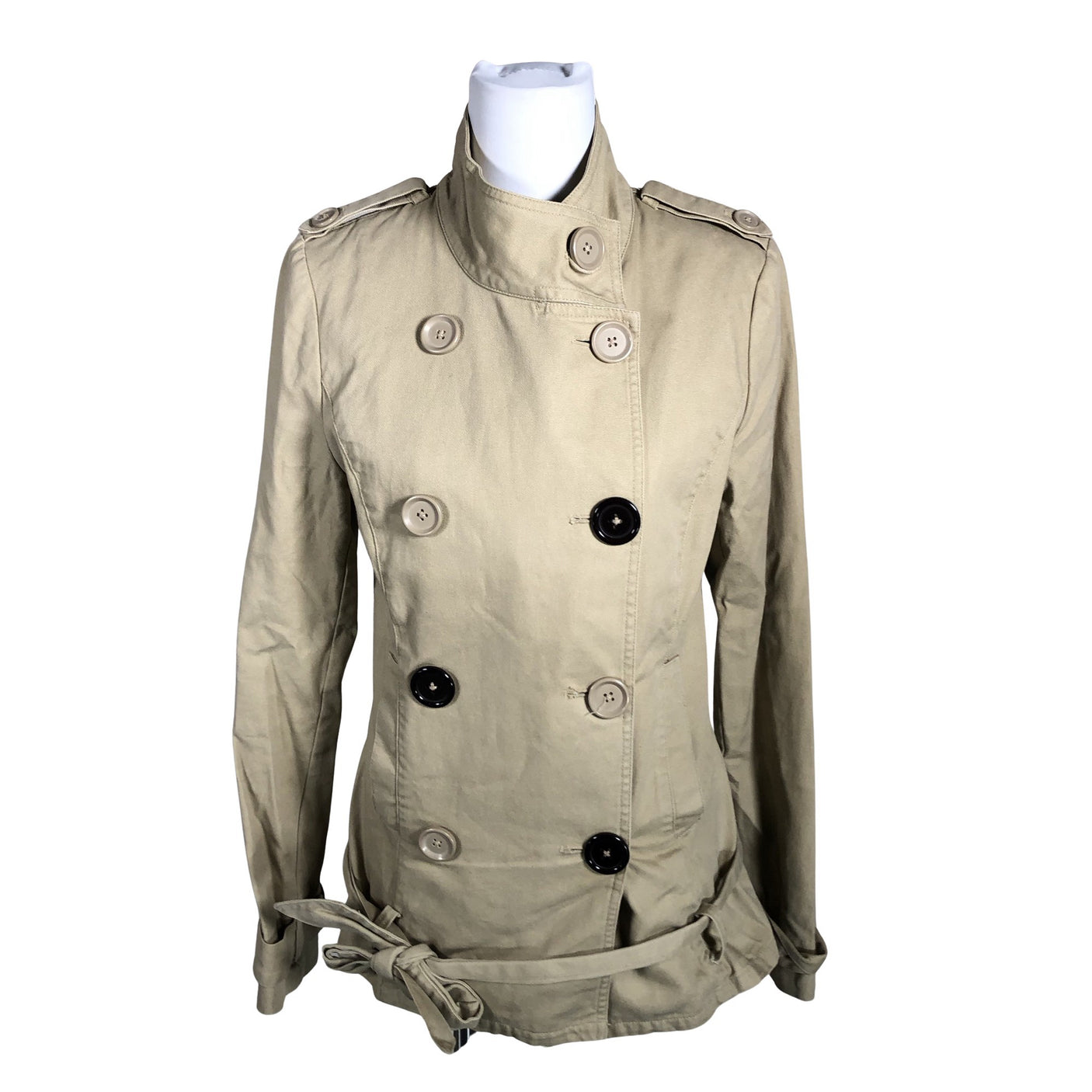 Unisex Soaked - Trench coat, size 38 - Beige (1)