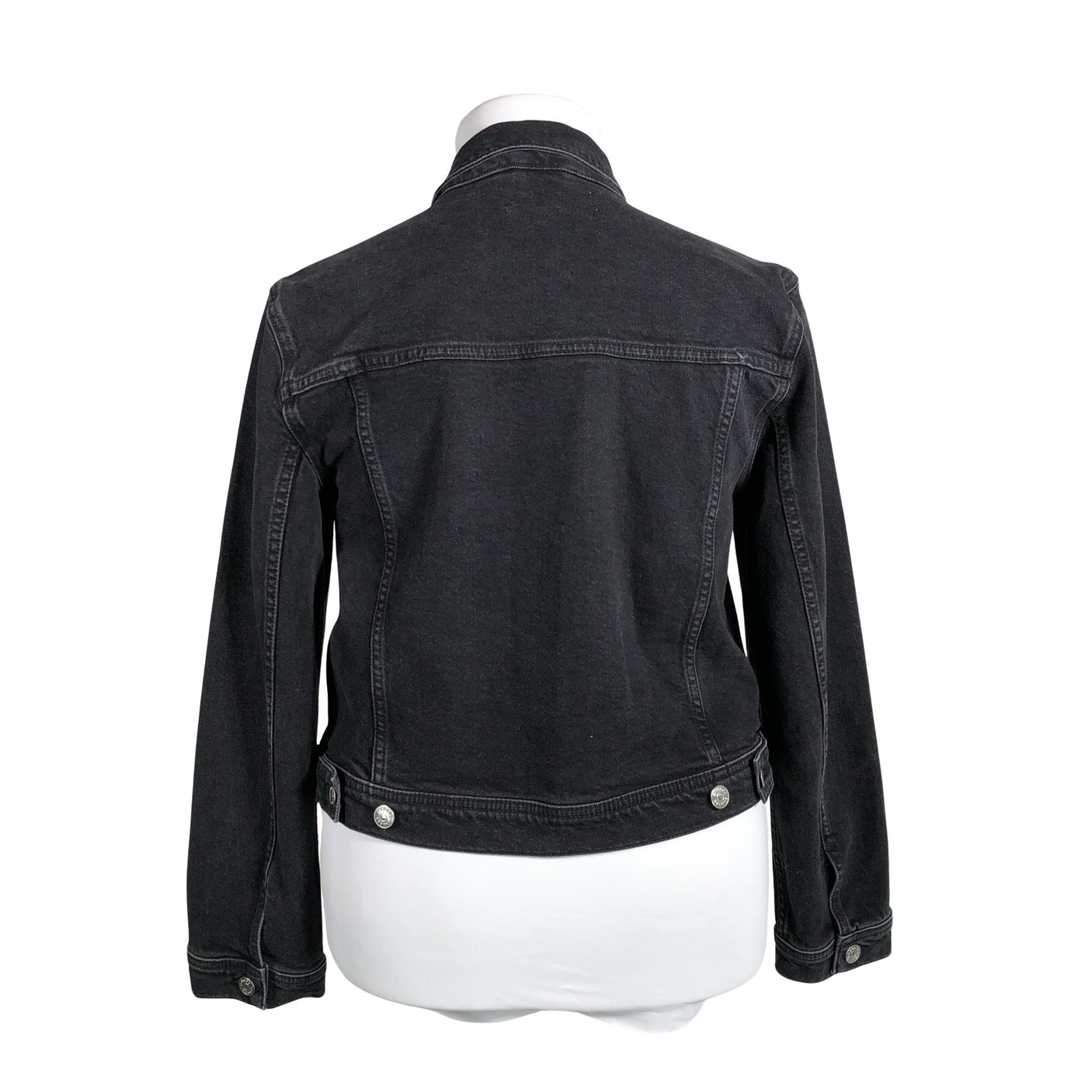Unisex Samsoe&Samsoe - Denim jacket, size 42 - Gray (3)
