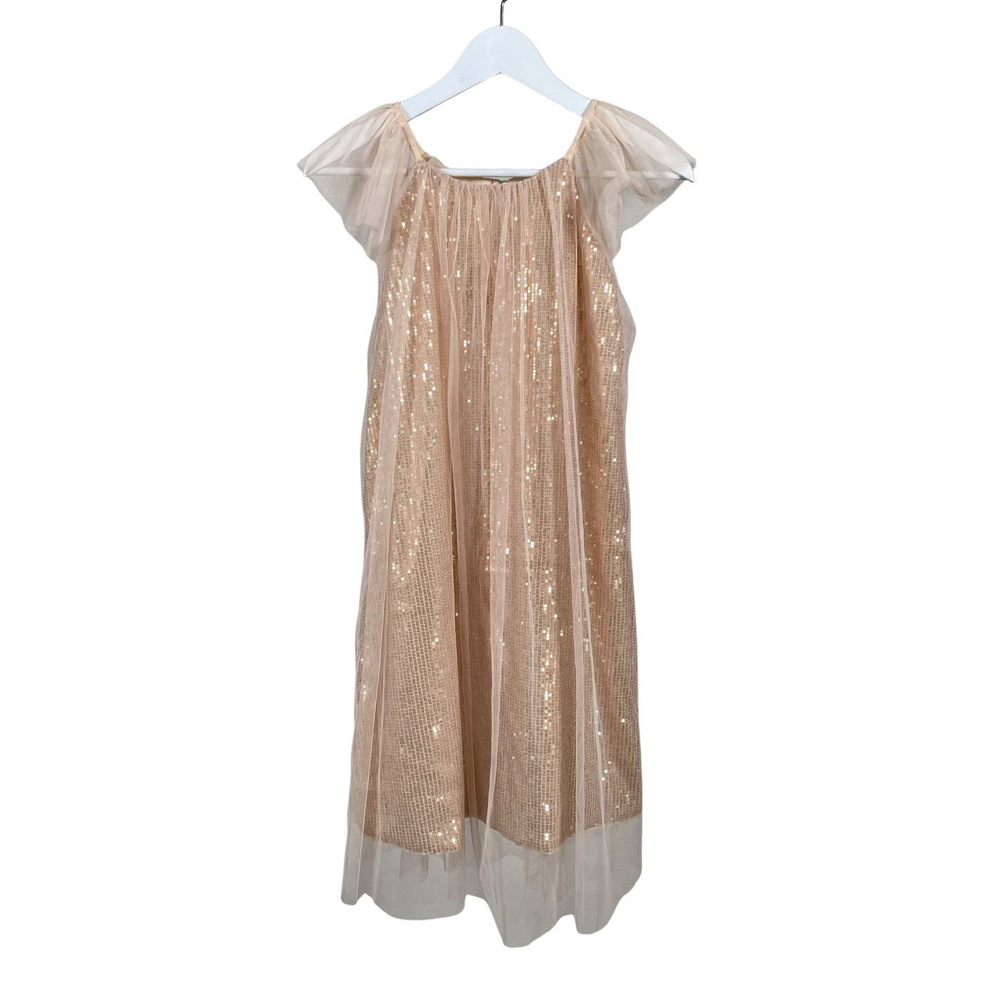 Unisex Dolly By Le Petit Tom - Party dress, size 152 - 158 - Light pink (1)