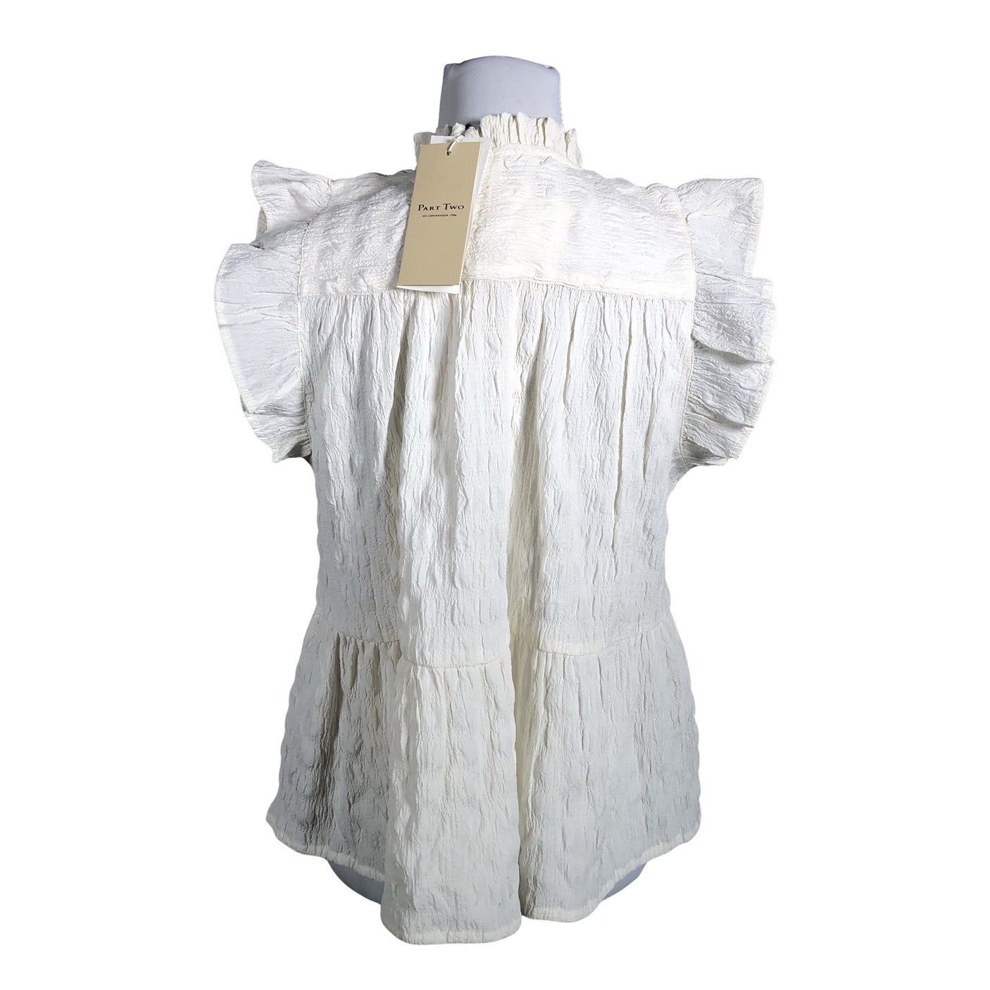 Unisex Part two - Top, size 40 - Natural white (2)
