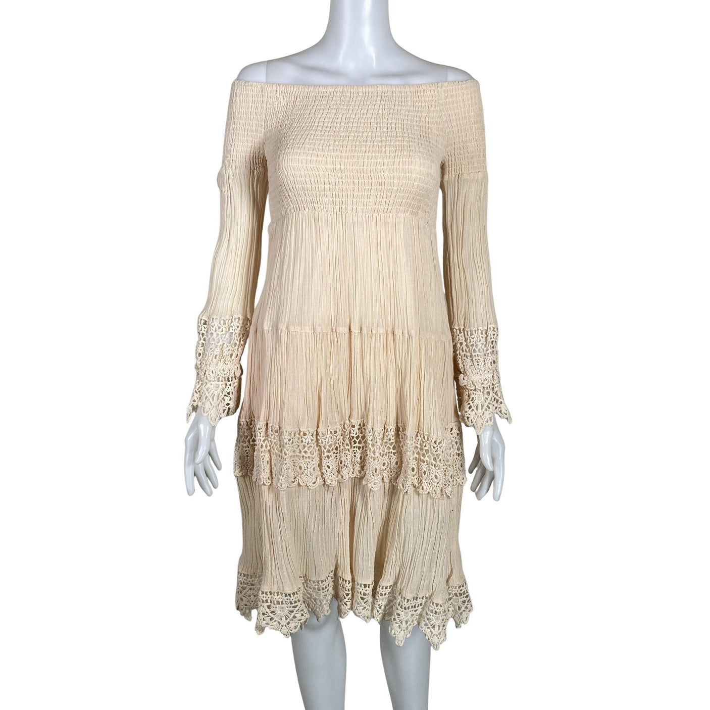 Unisex Guess - Dress, size 34 - Beige (1)