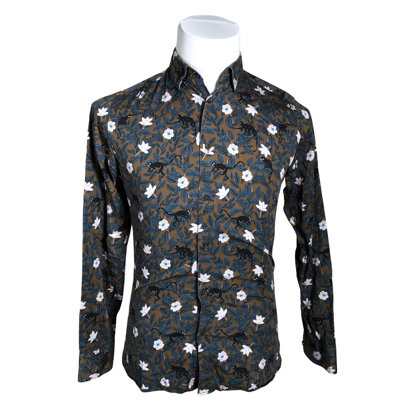 Unisex Ted Baker - Collared shirt, size S - Blue (1)