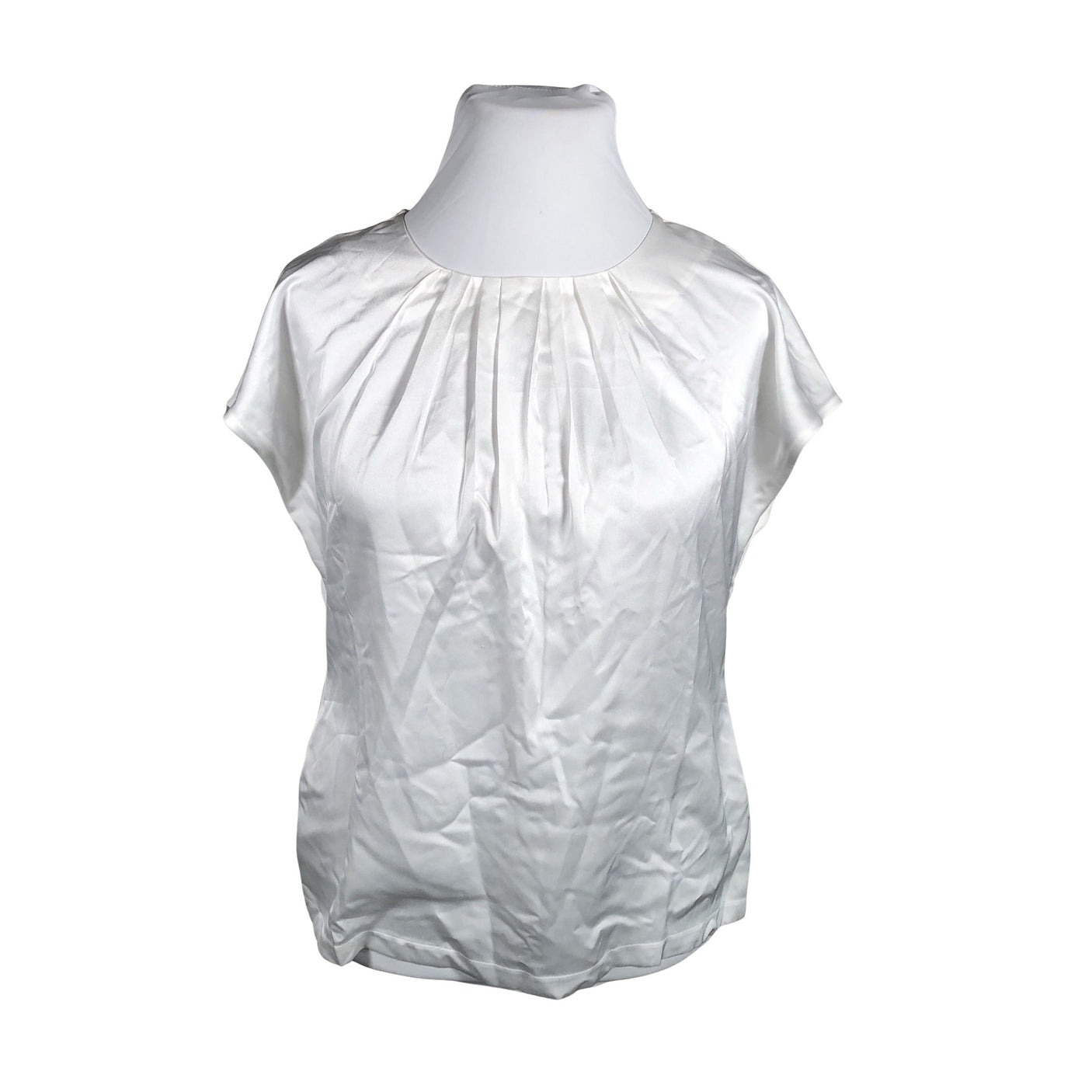Unisex Ril's - Short-sleeved blouse, size 42 - White (1)