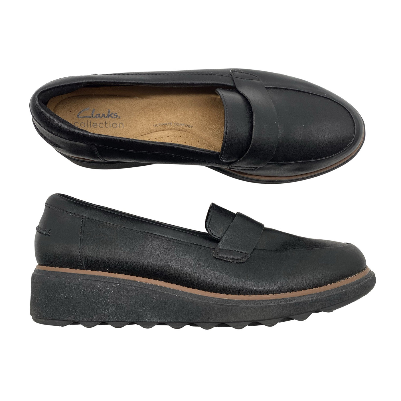 Unisex Clarks - Loafers, size 40 - Black (1)