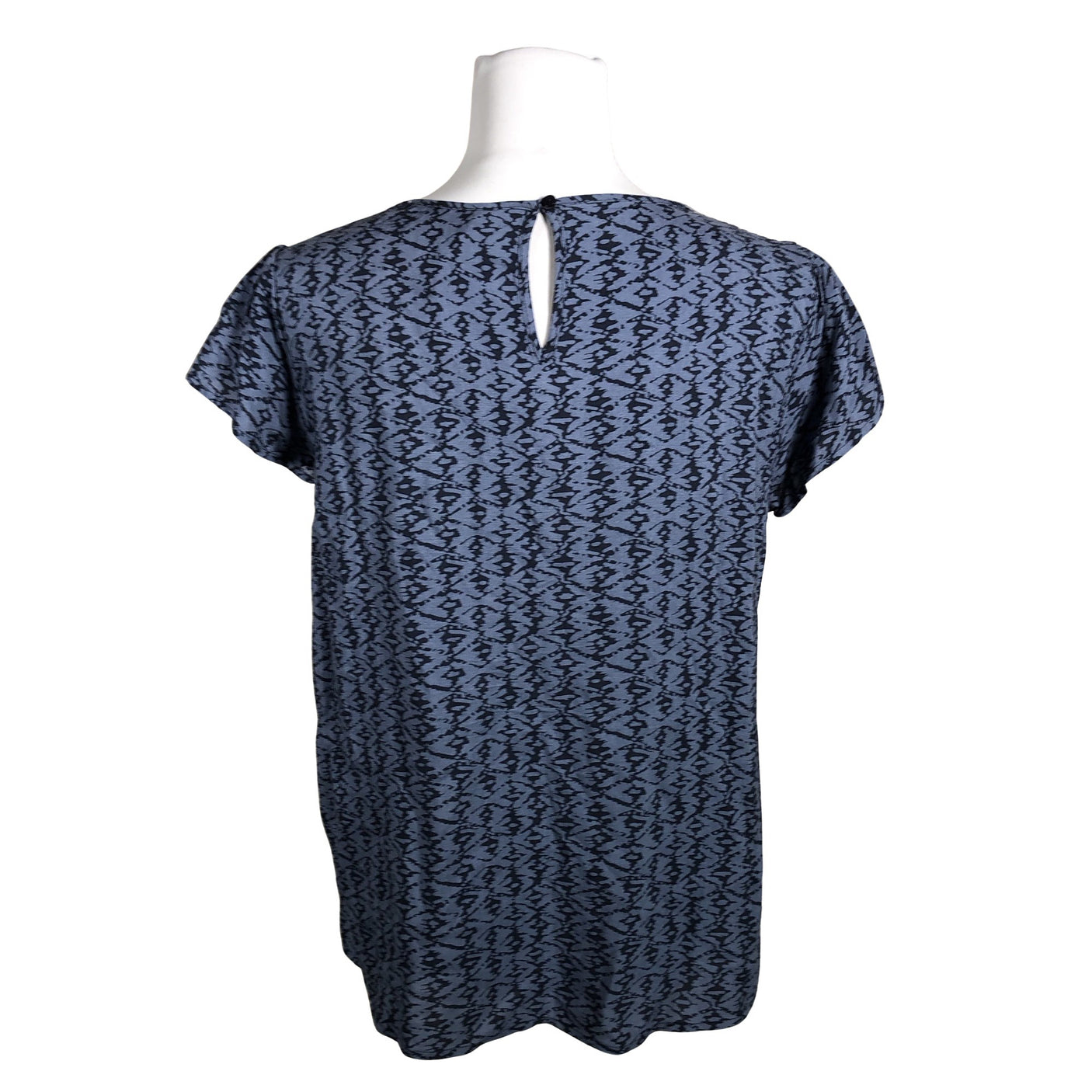 Unisex Soyaconcept - Short-sleeved blouse, size 38 - Blue (2)