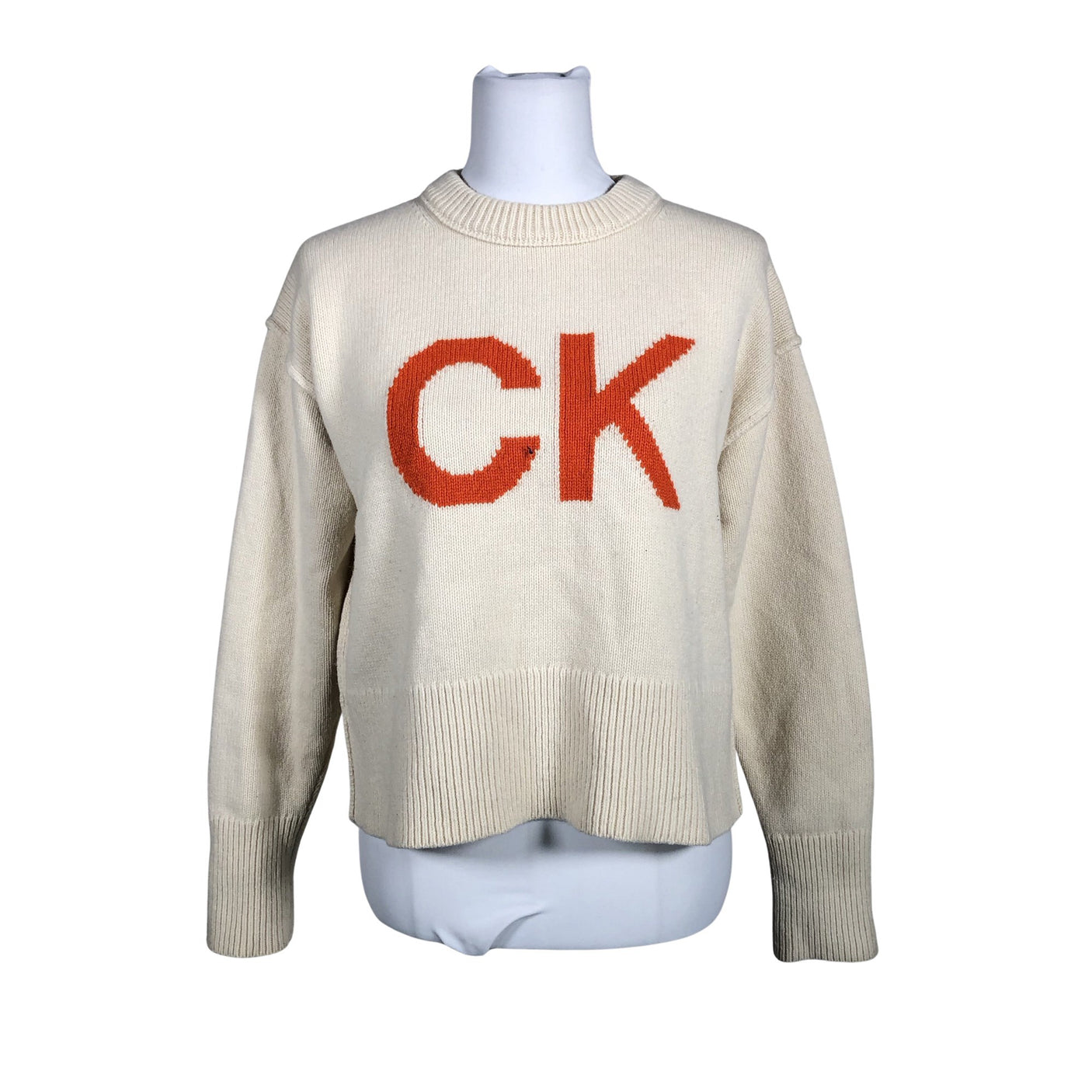 Unisex Calvin Klein Jeans - Sweater, size 36 - Natural white (1)