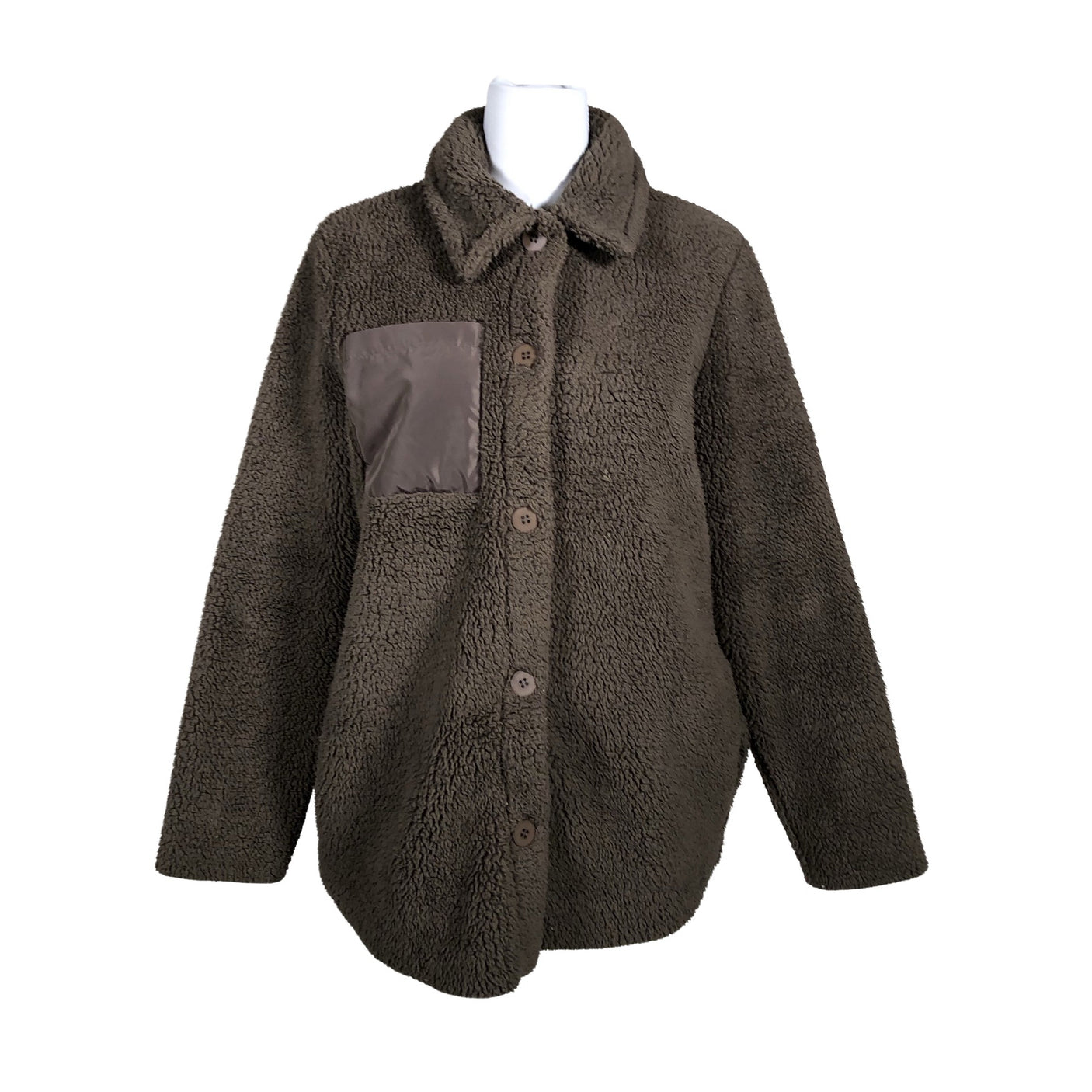 Unisex Saint Tropez - Faux fur coat, size 34 - Brown (1)