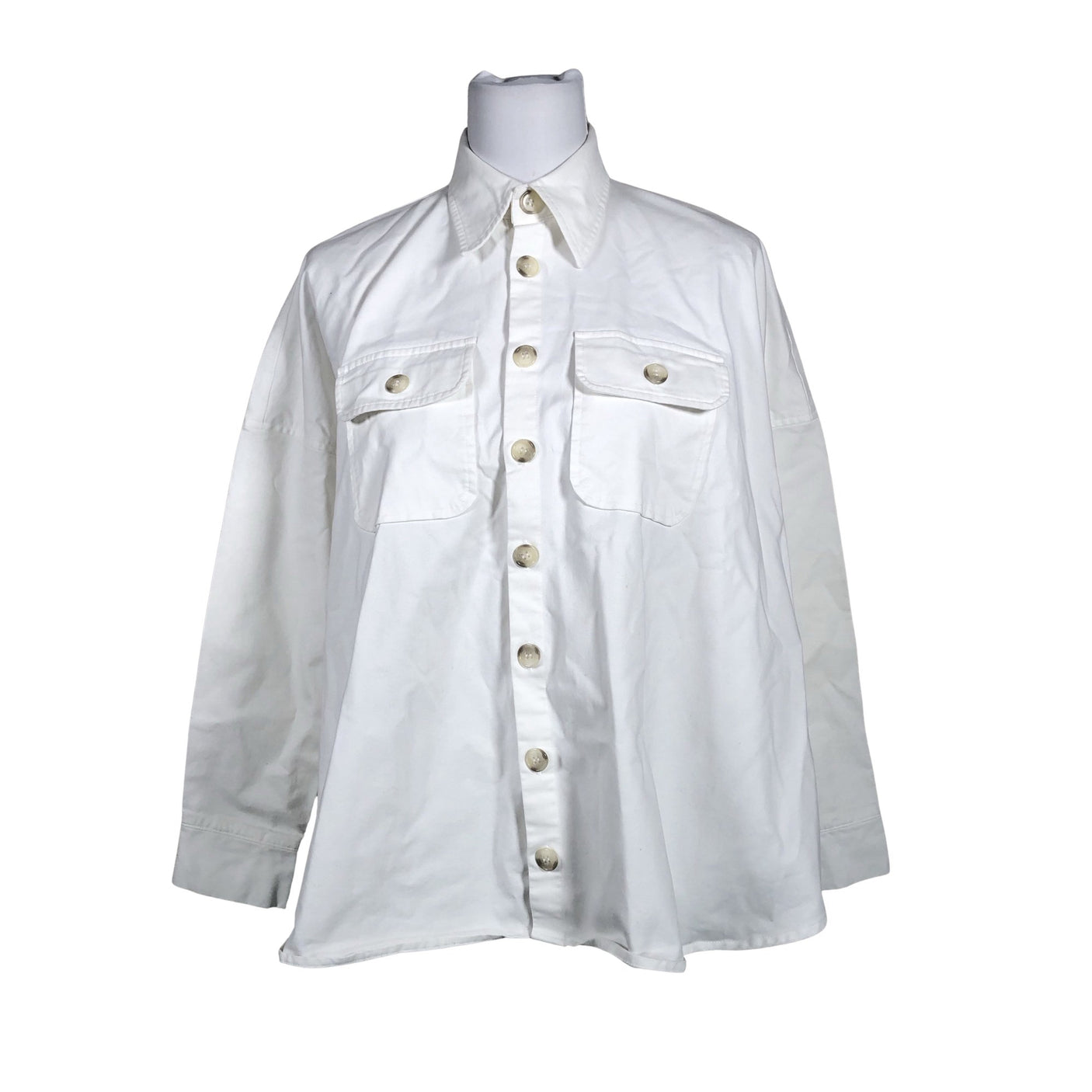 Unisex Gauhar - Denim dress, size 36 - White (1)