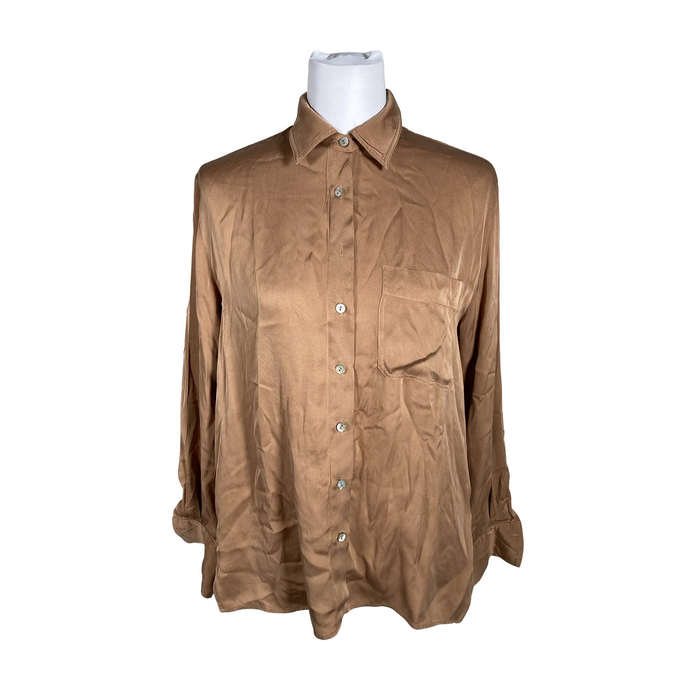 Unisex Repeat - Blouse, size 36 - Brown (1)