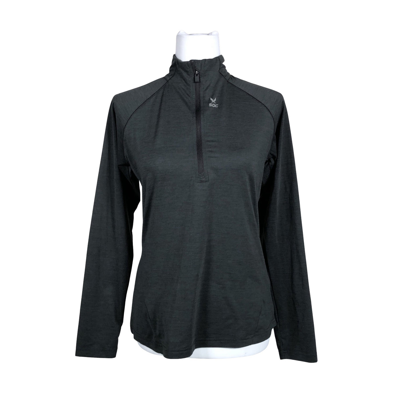 Unisex Soc - Sports shirt, long sleeve, size 36 - Gray (1)