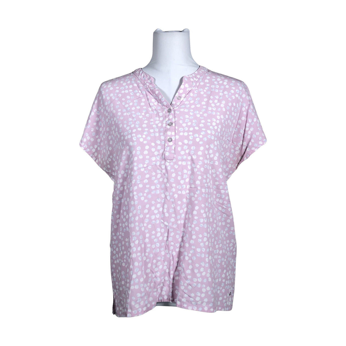 Unisex Luhta - Short-sleeved blouse, size 40 - Light pink (1)