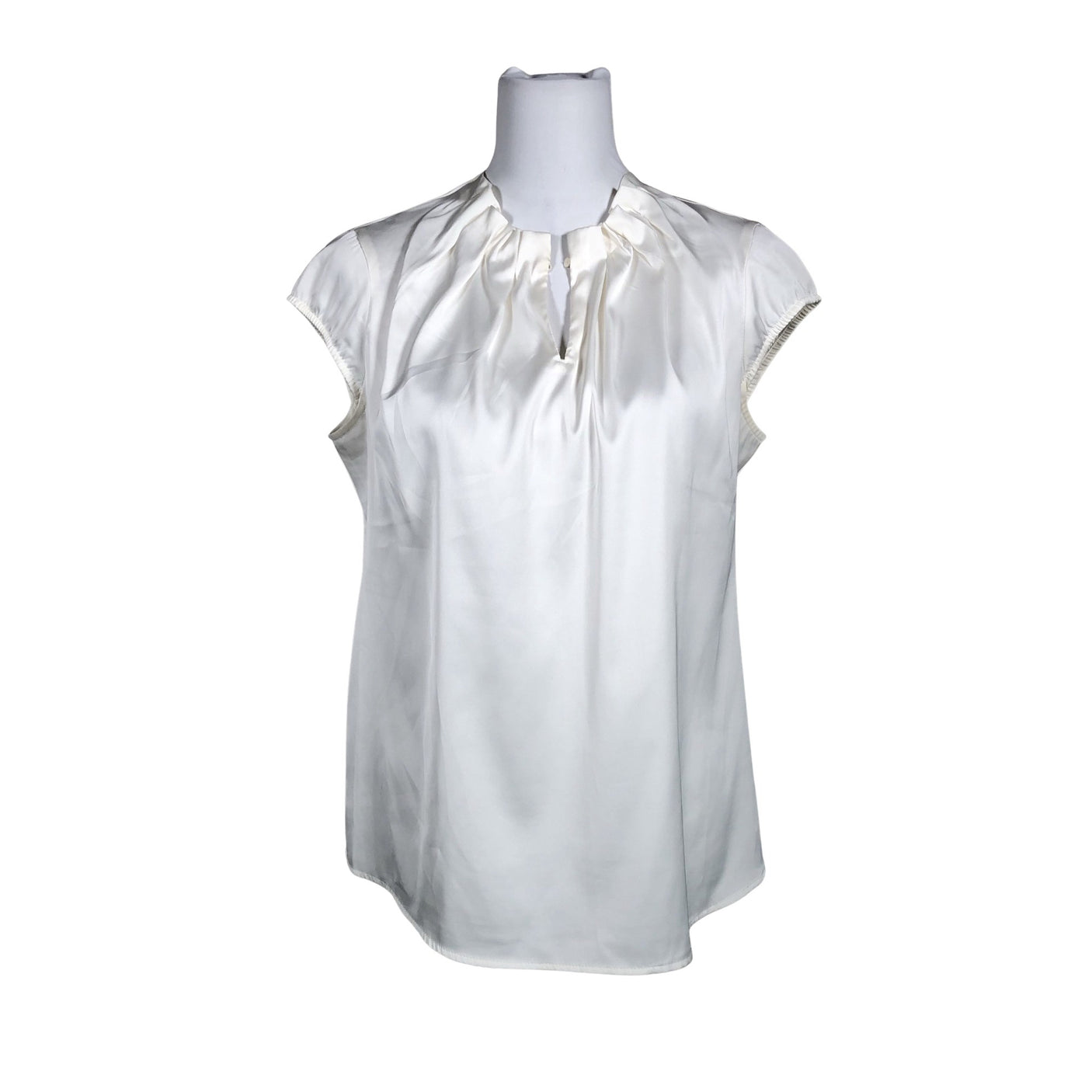 Unisex Comma - Short-sleeved blouse, size 40 - White (1)