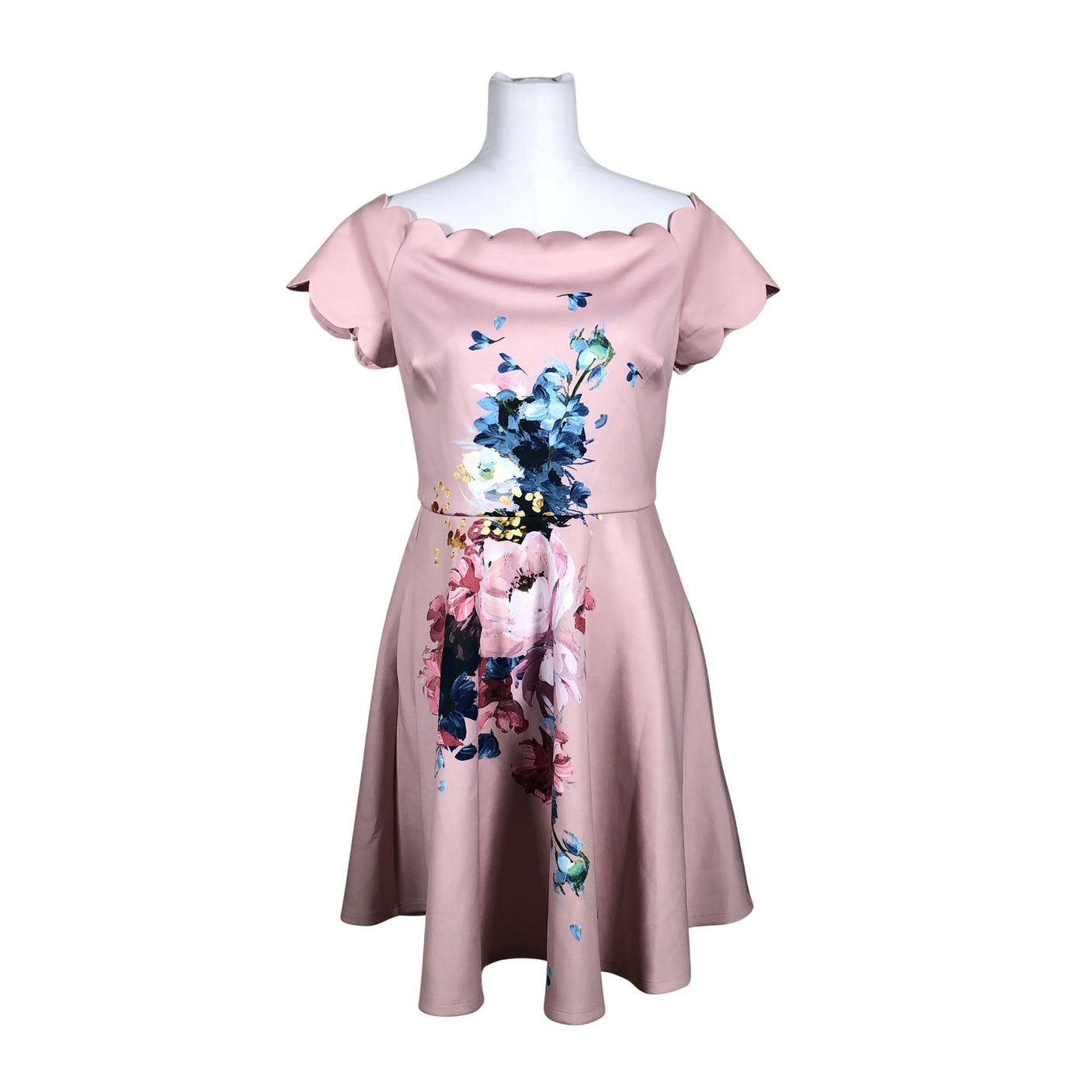 Unisex Ted Baker - Party dress, size 40 - Light pink (1)