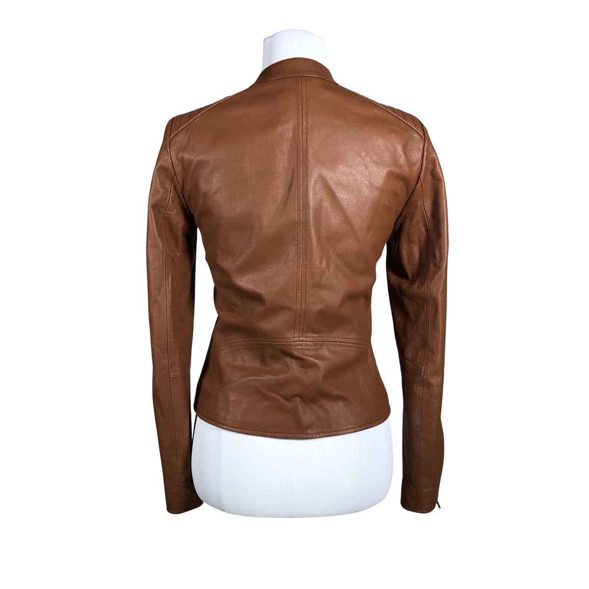 Unisex Marcs - Leather jacket, size 36 - Brown (3)
