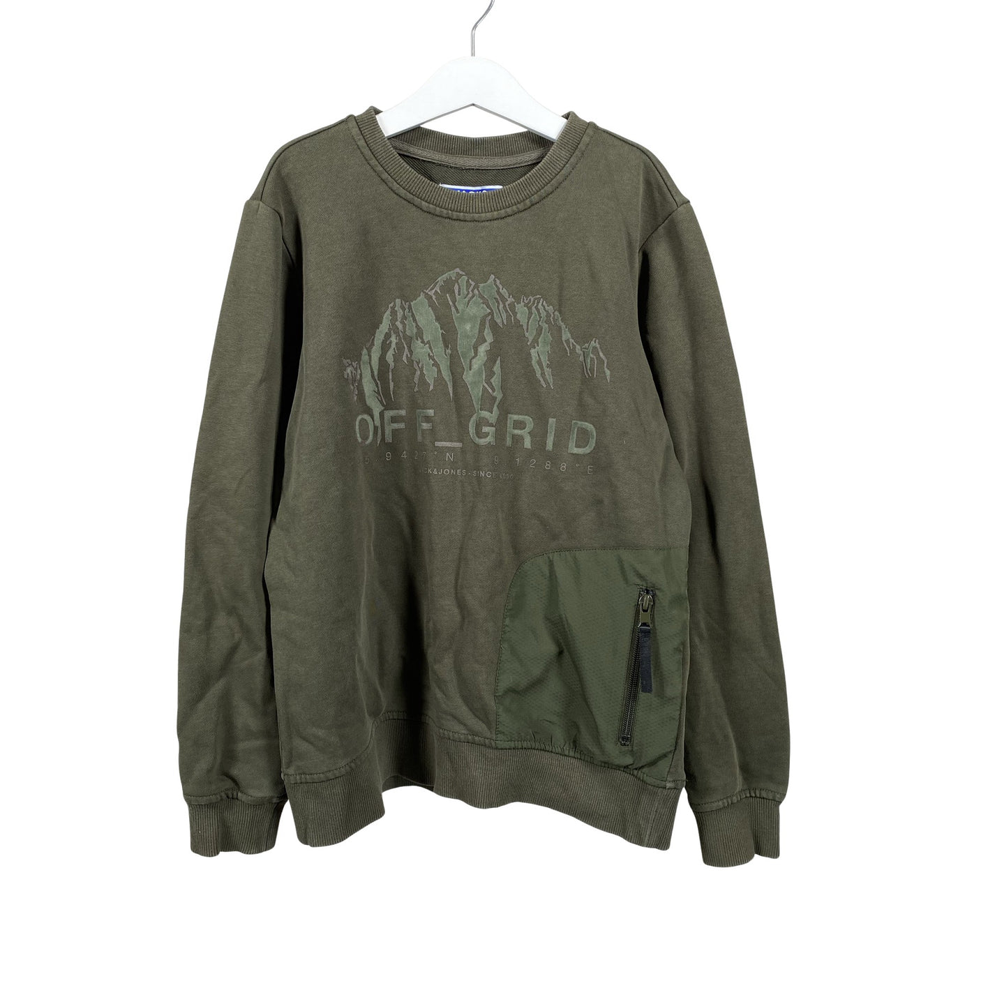 Unisex Jack & Jones - Sweatshirt, size 146 - 152 - Green (1)