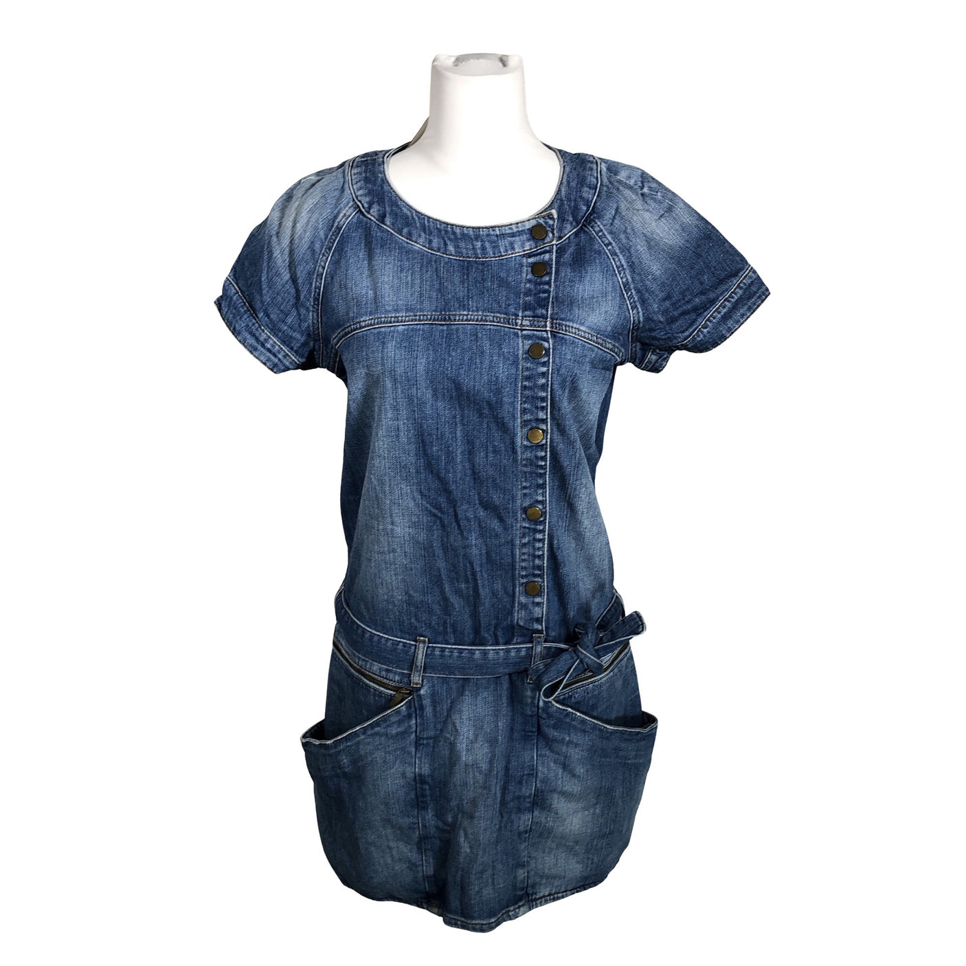 Unisex Peak Performance - Denim dress, size 38 - Blue (1)