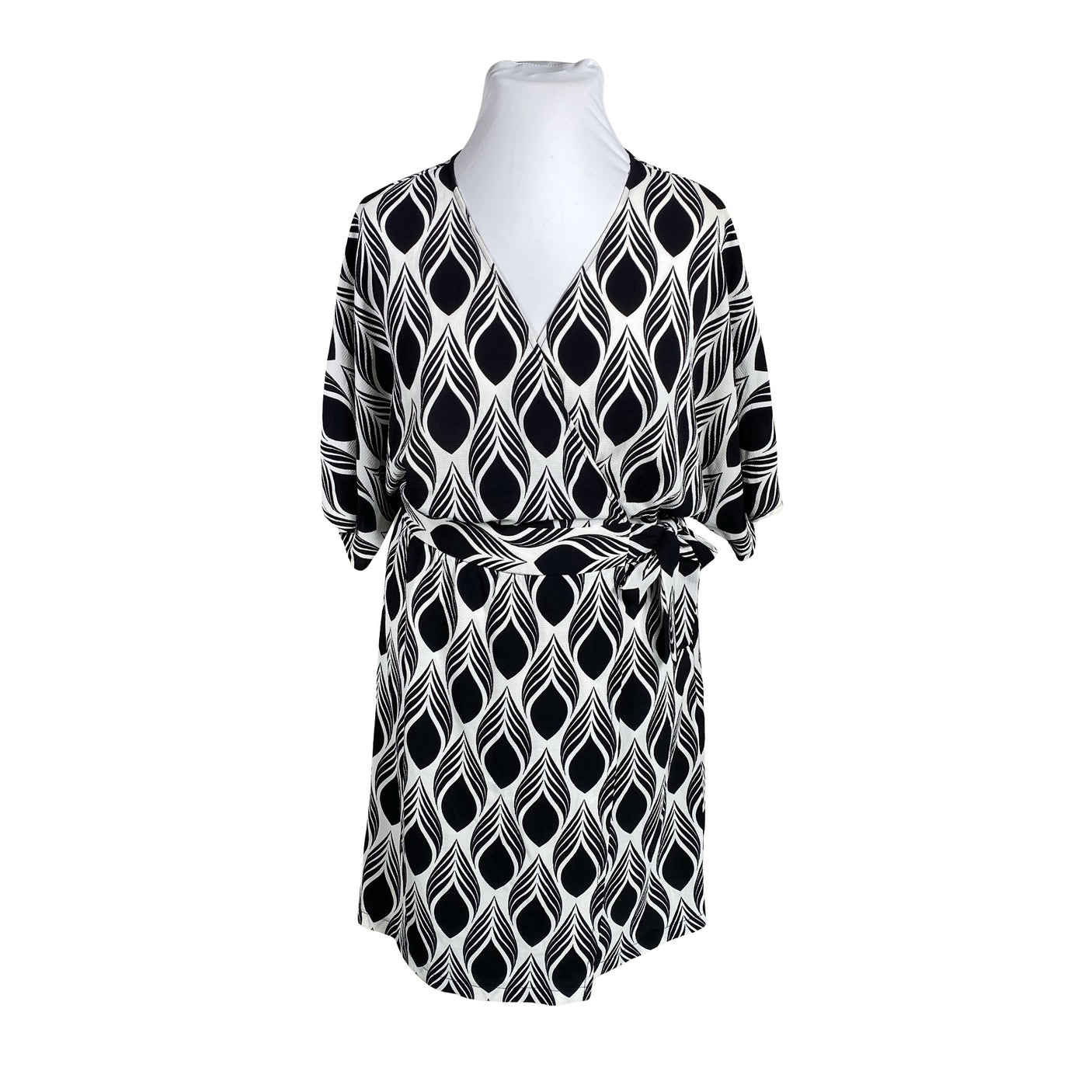 Unisex Ilse Jacobsen - Schiffon dress, size 42 - Black (1)