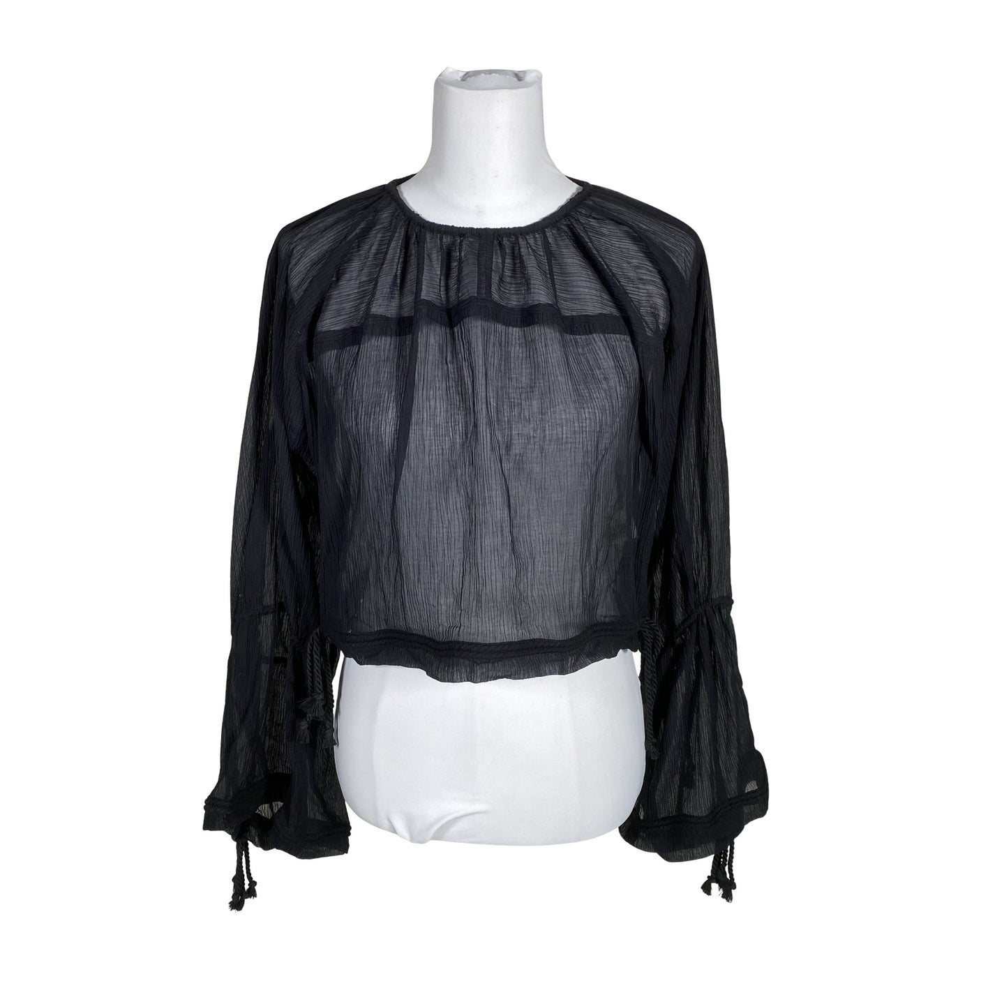 Unisex by Malene Birger - Blouse, size 34 - Black (1)