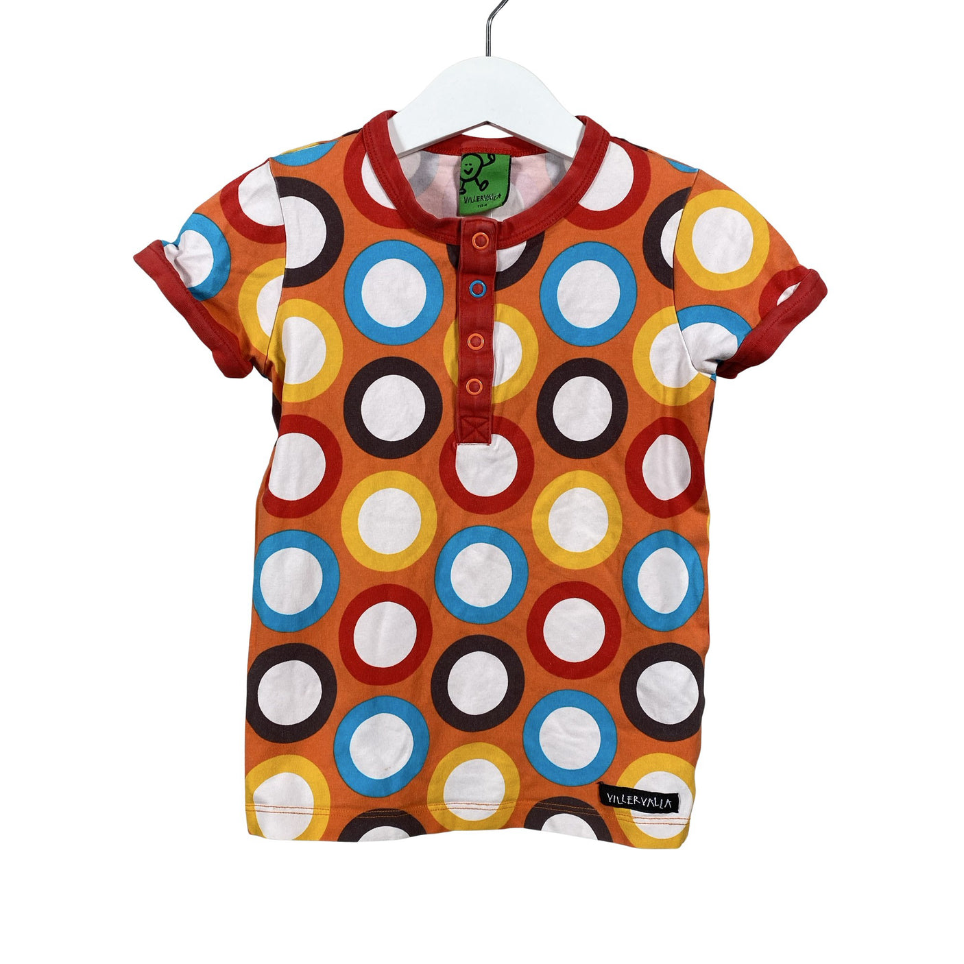 Unisex Villervalla - T-shirt, size 98 - 104 - Orange (1)