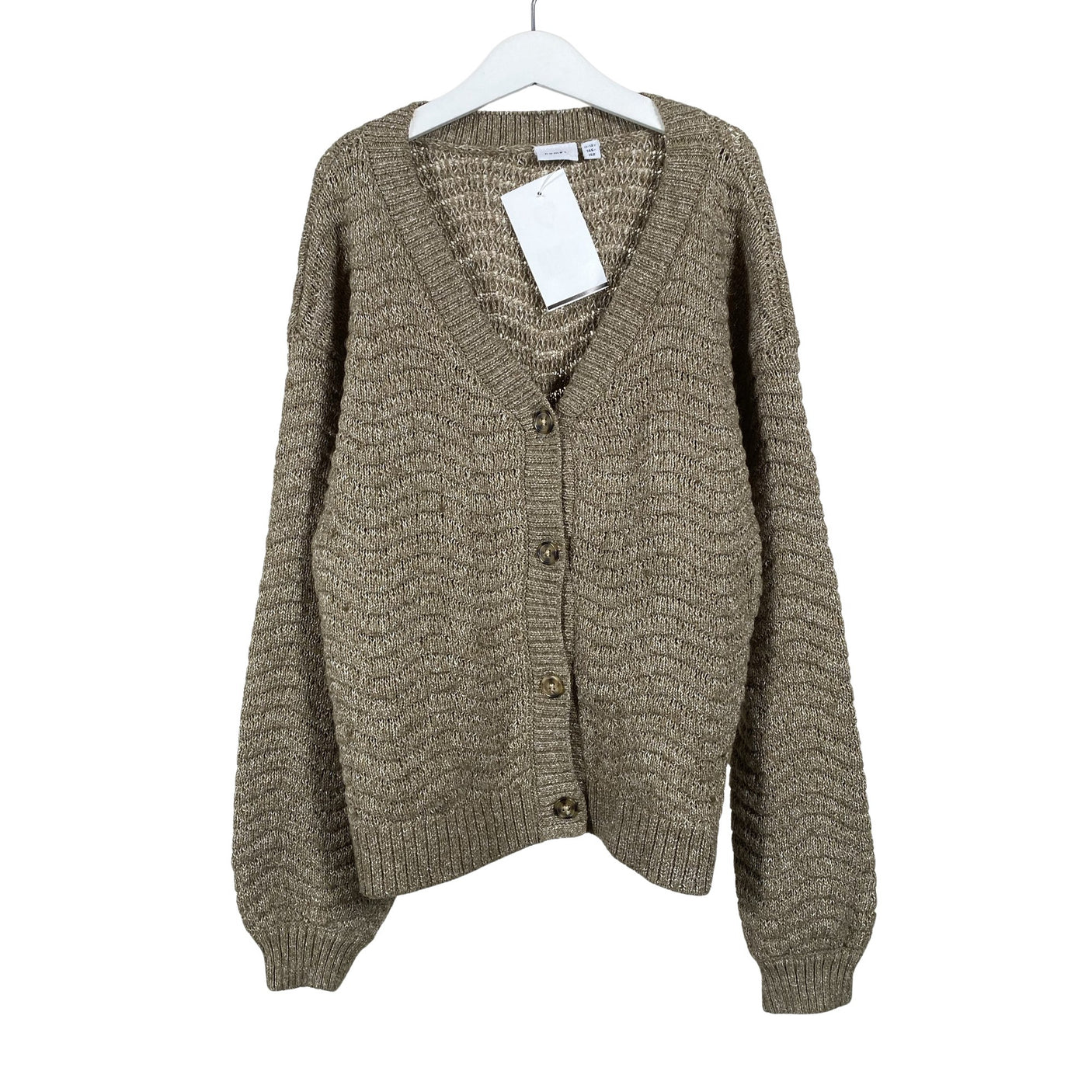 Unisex Name It - Cardigan, size 146 - 152 - Brown (1)