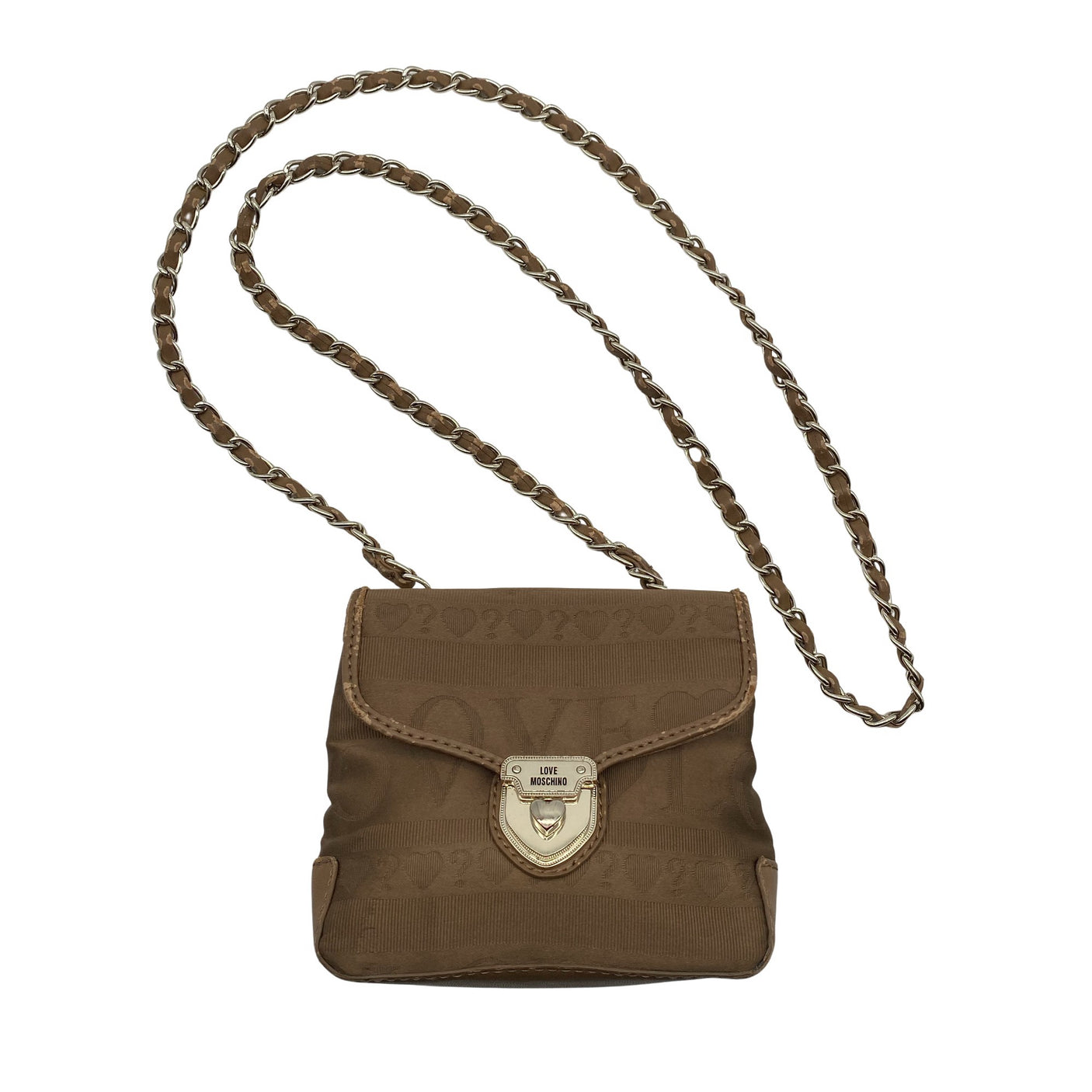 Unisex Love Moschino - Shoulder bag, size Mini - Brown (1)
