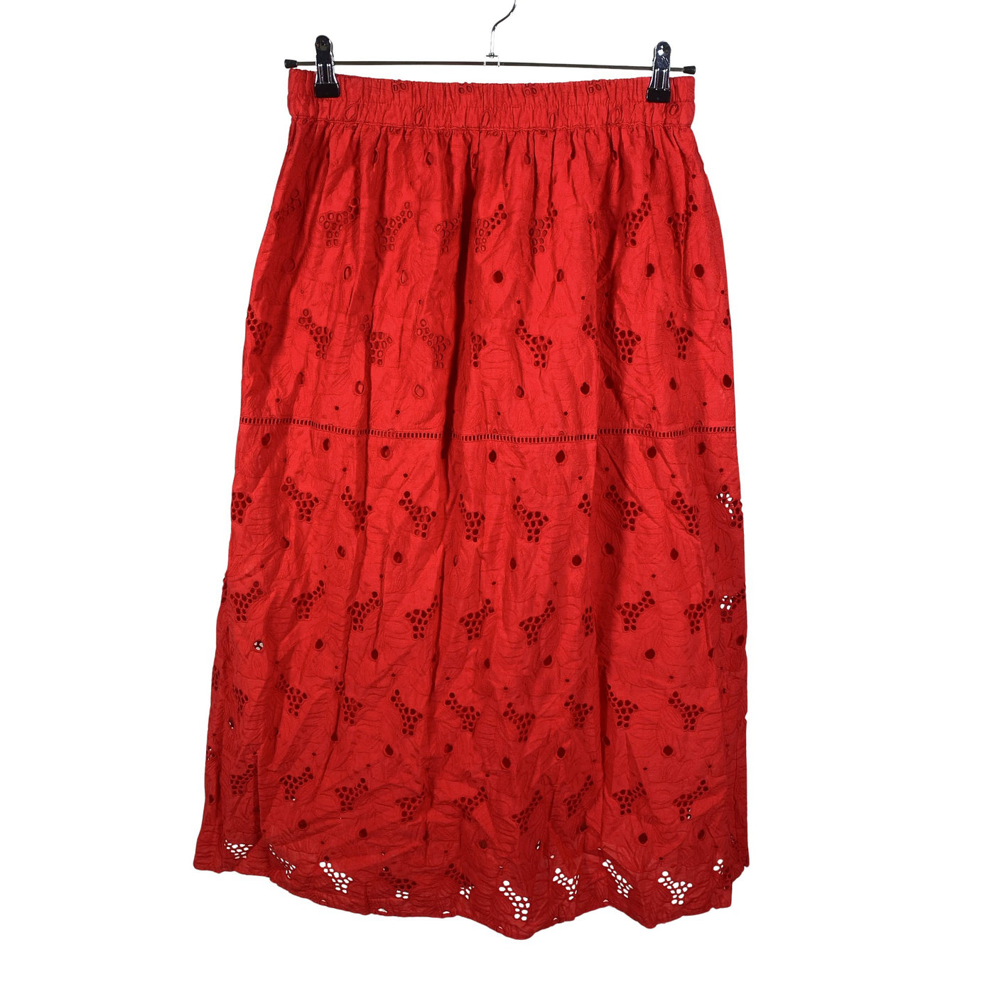 Unisex Y.A.S - Fabric skirt, size 36 - Red (1)