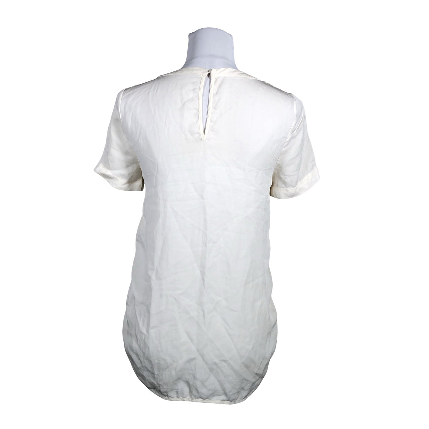 Unisex Michael Kors - Short-sleeved blouse, size 40 - Natural white (2)