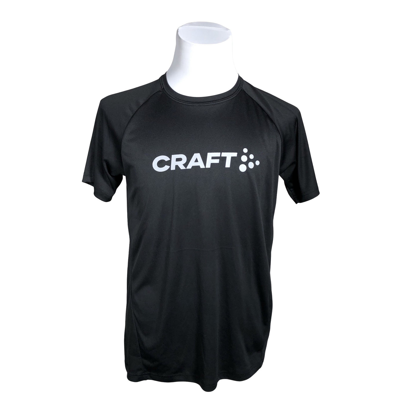Unisex Craft - Sports shirt, short sleeve, size M - Black (1)