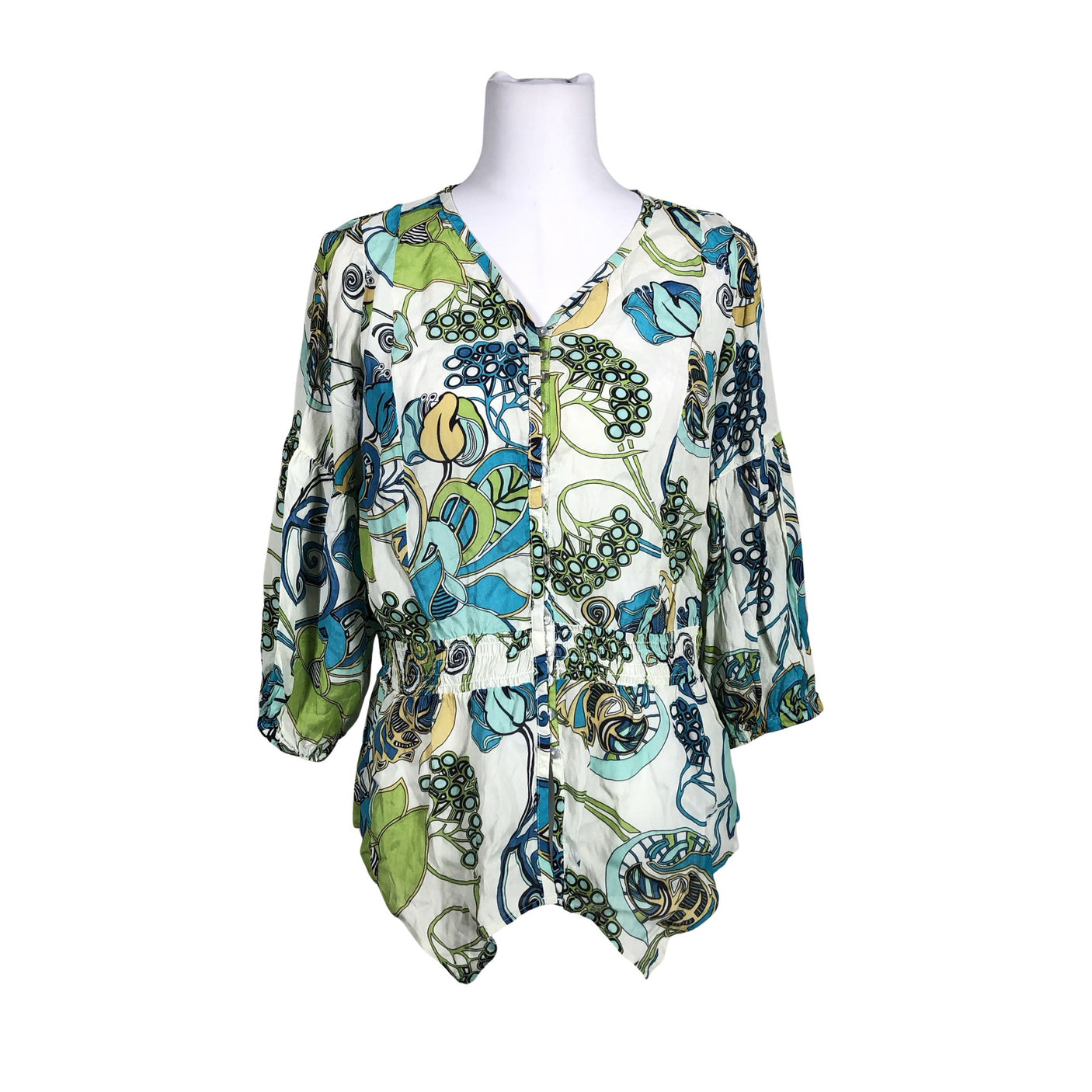 Unisex Adagio - Blouse, size 38 - Green (1)