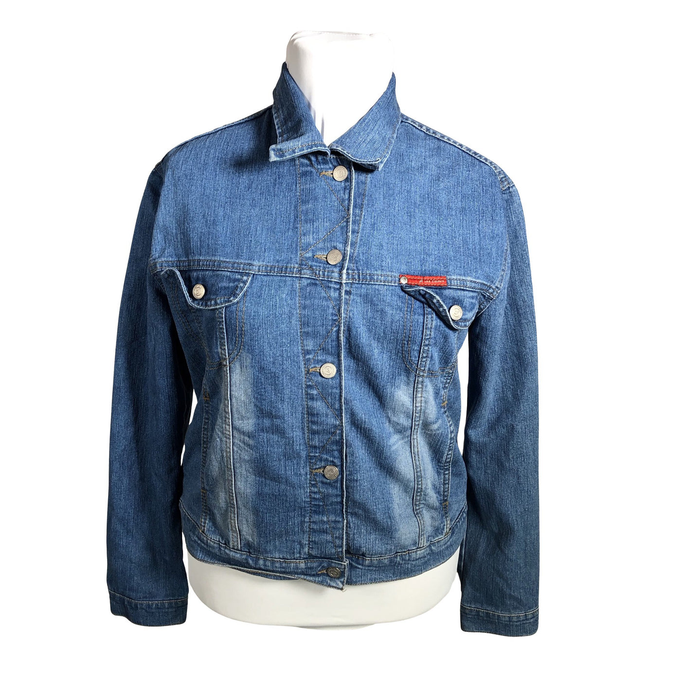 Unisex Lee Cooper - Denim jacket, size 42 - Blue (1)