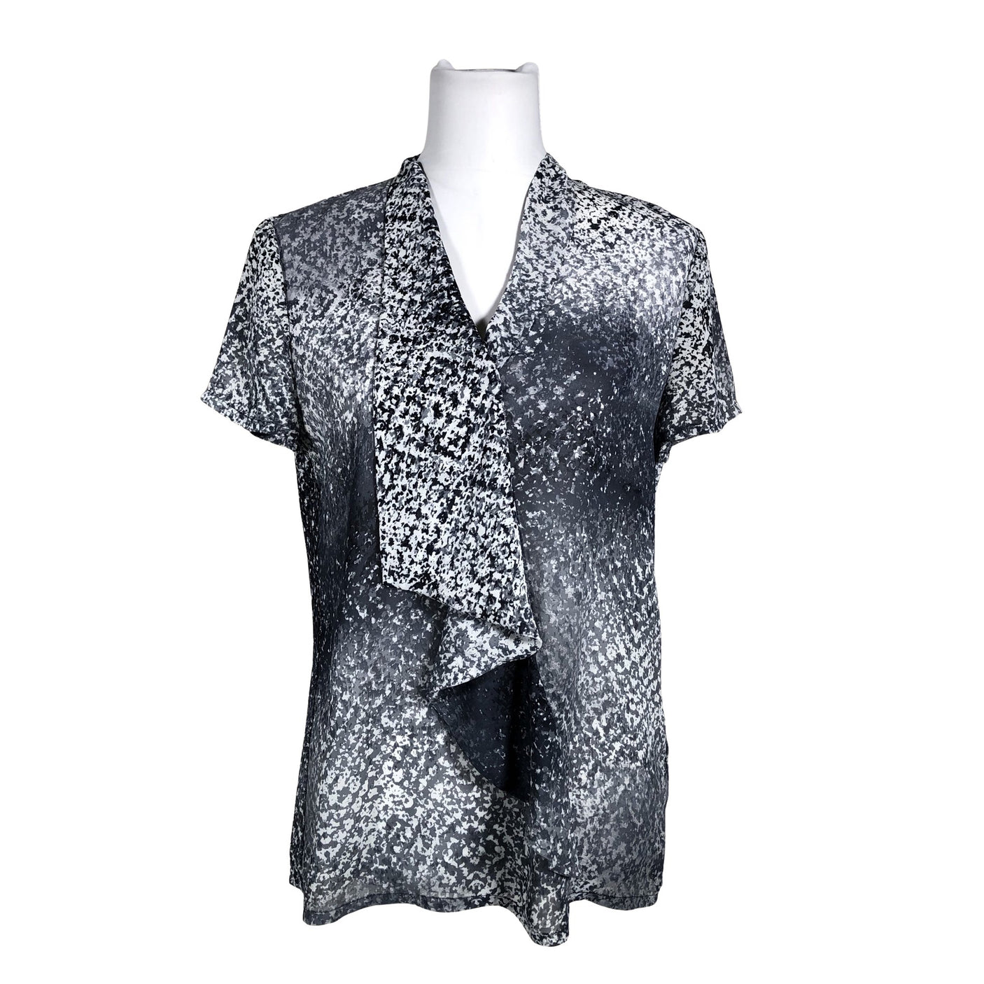 Unisex Mexx - Short-sleeved blouse, size 38 - Blue (1)