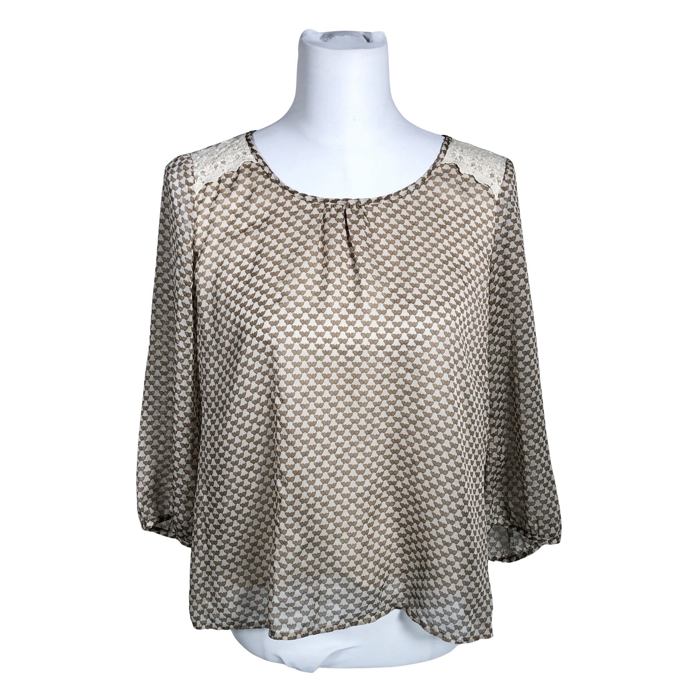 Unisex Comma - Blouse, size 36 - Brown (1)