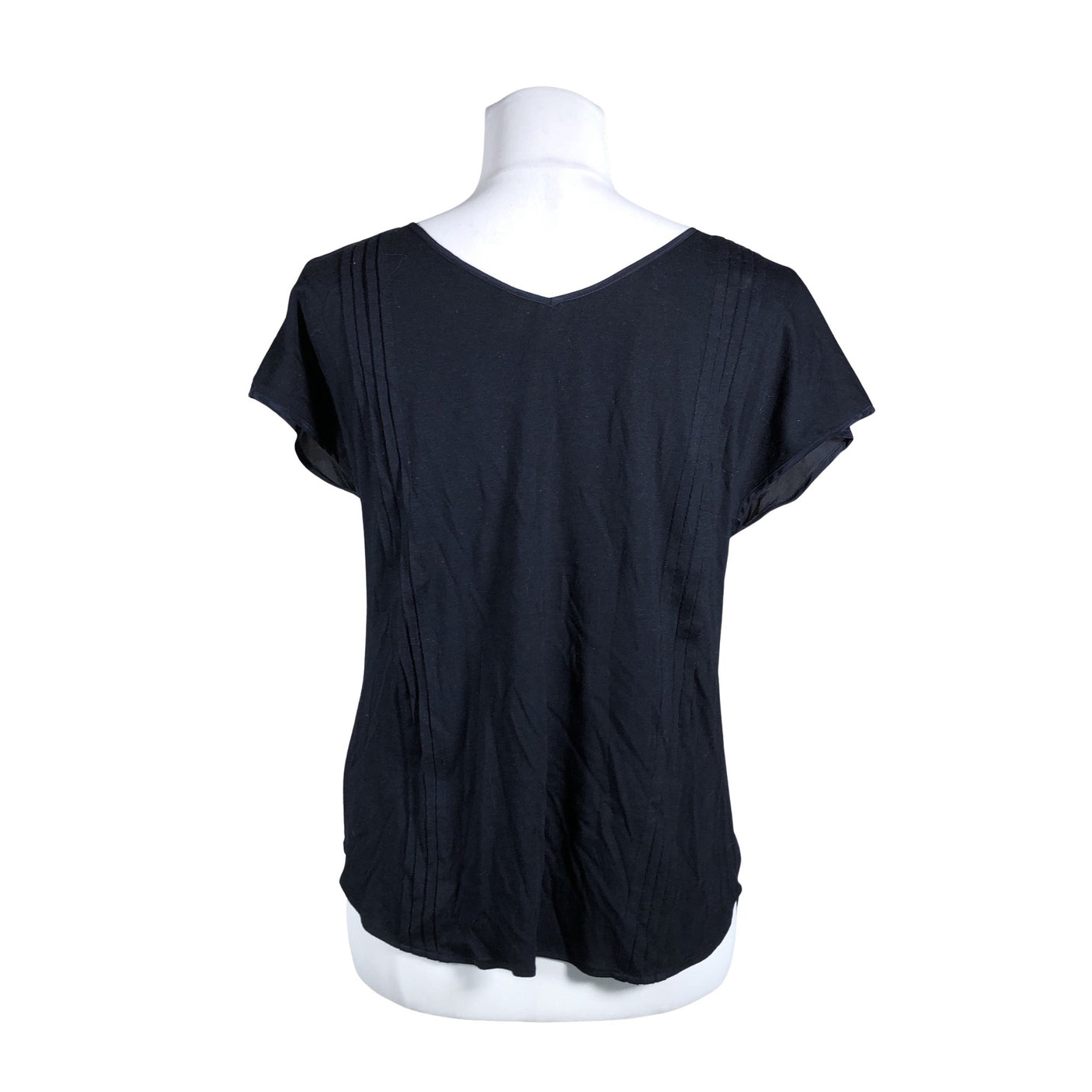 Unisex Massimo Dutti - Short-sleeved blouse, size 38 - Blue (2)