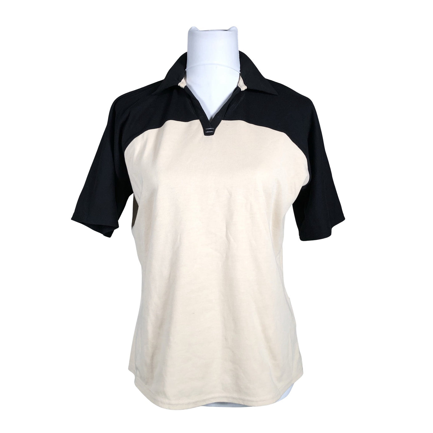 Unisex Glenmuir - Sports shirt, short sleeve, size 40 - Beige (1)