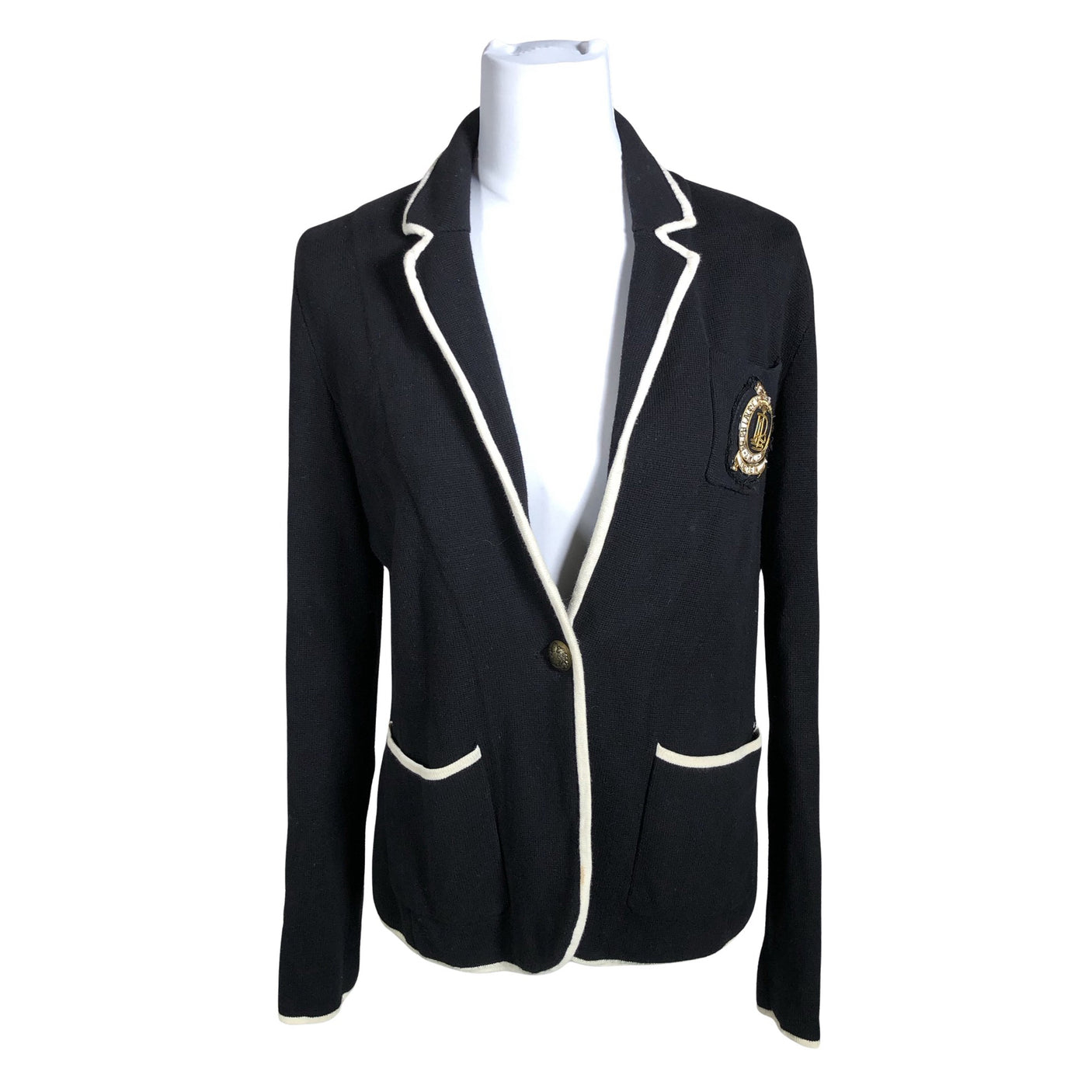 Unisex Lauren Ralph Lauren - Cardigan, size 40 - Black (1)