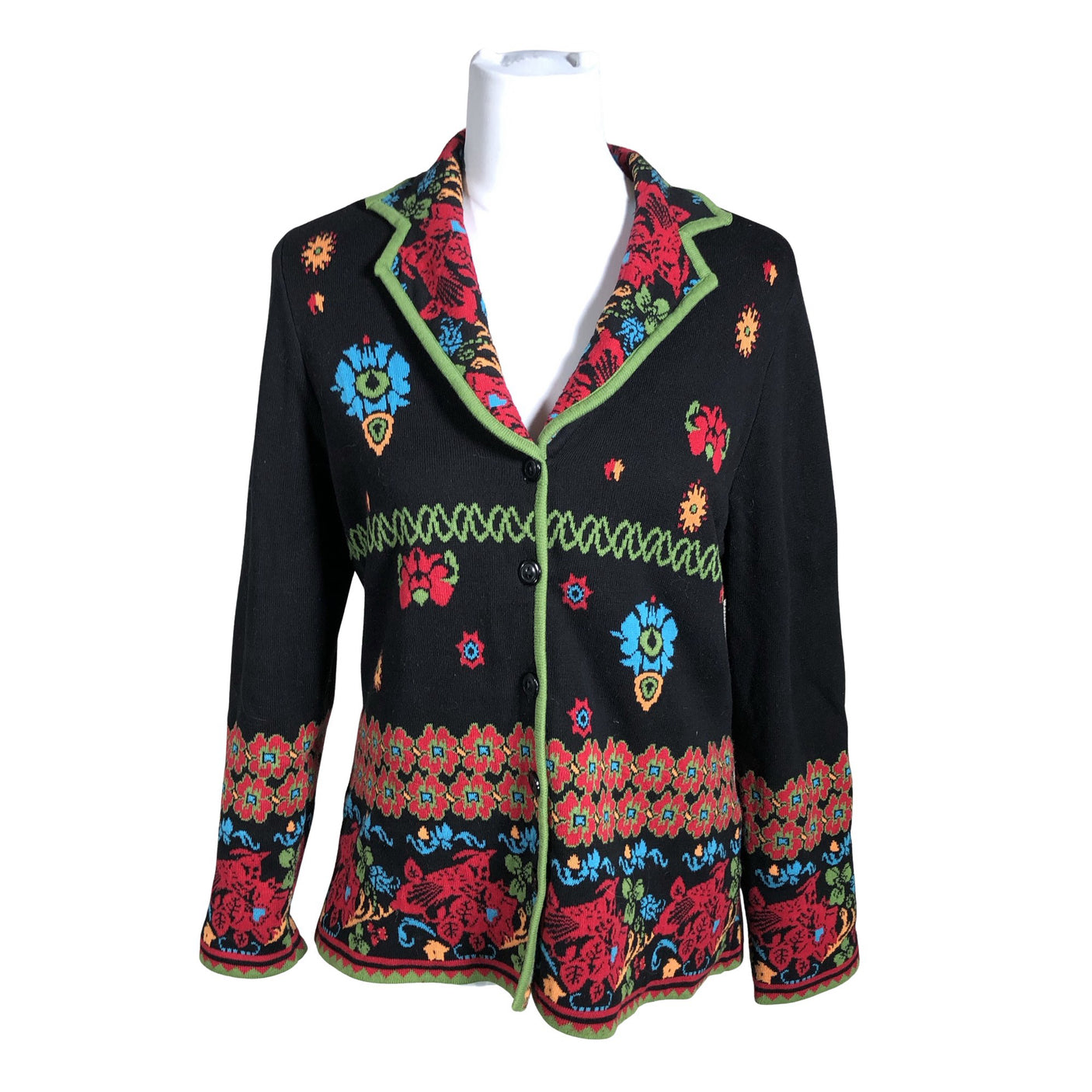 Unisex Kriss - Cardigan, size 38 - Black (1)