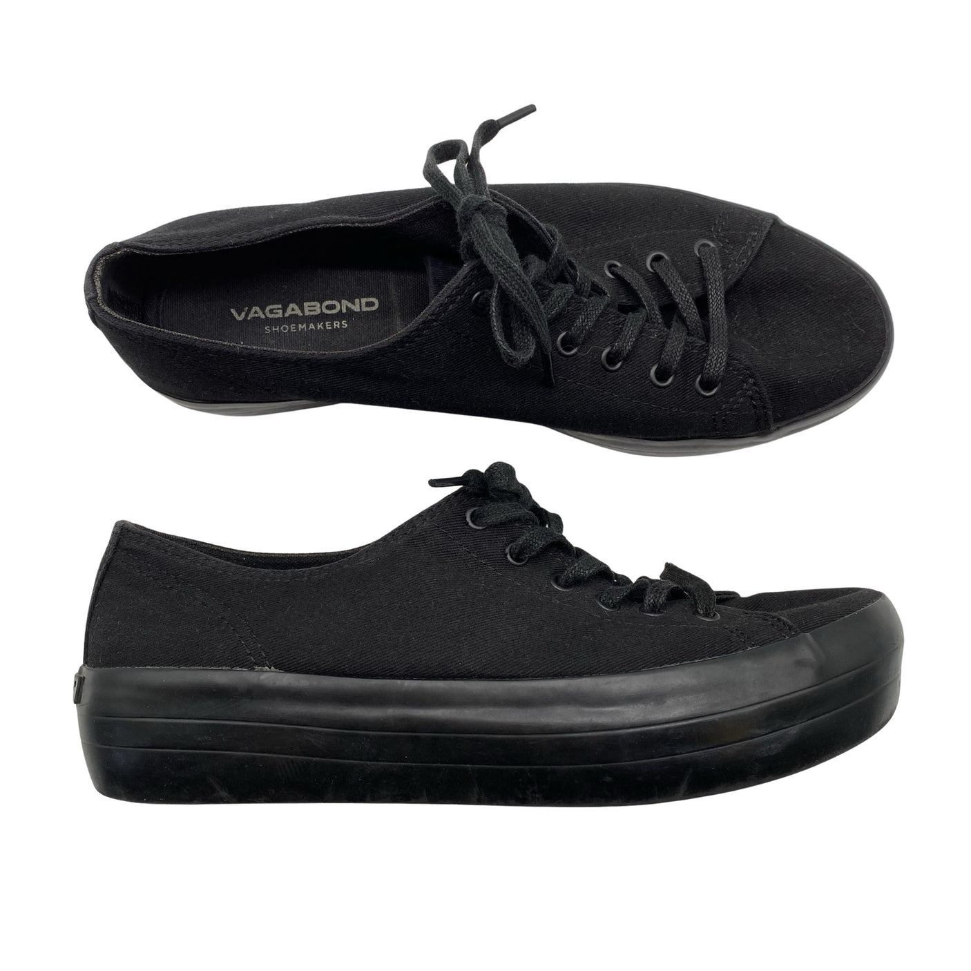 Unisex Vagabond - Casual sneakers, size 36 - Black (1)