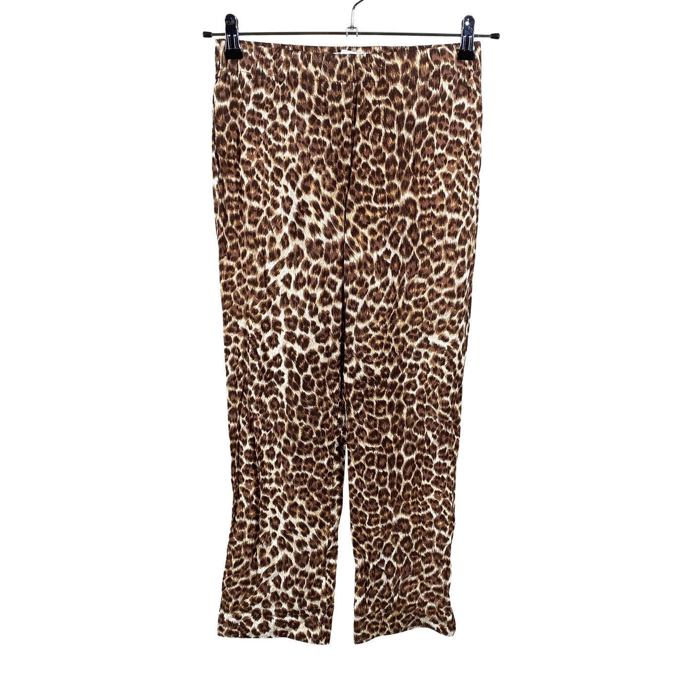Unisex Samsoe&Samsoe - Schiffon trousers, size 34 - Brown (1)