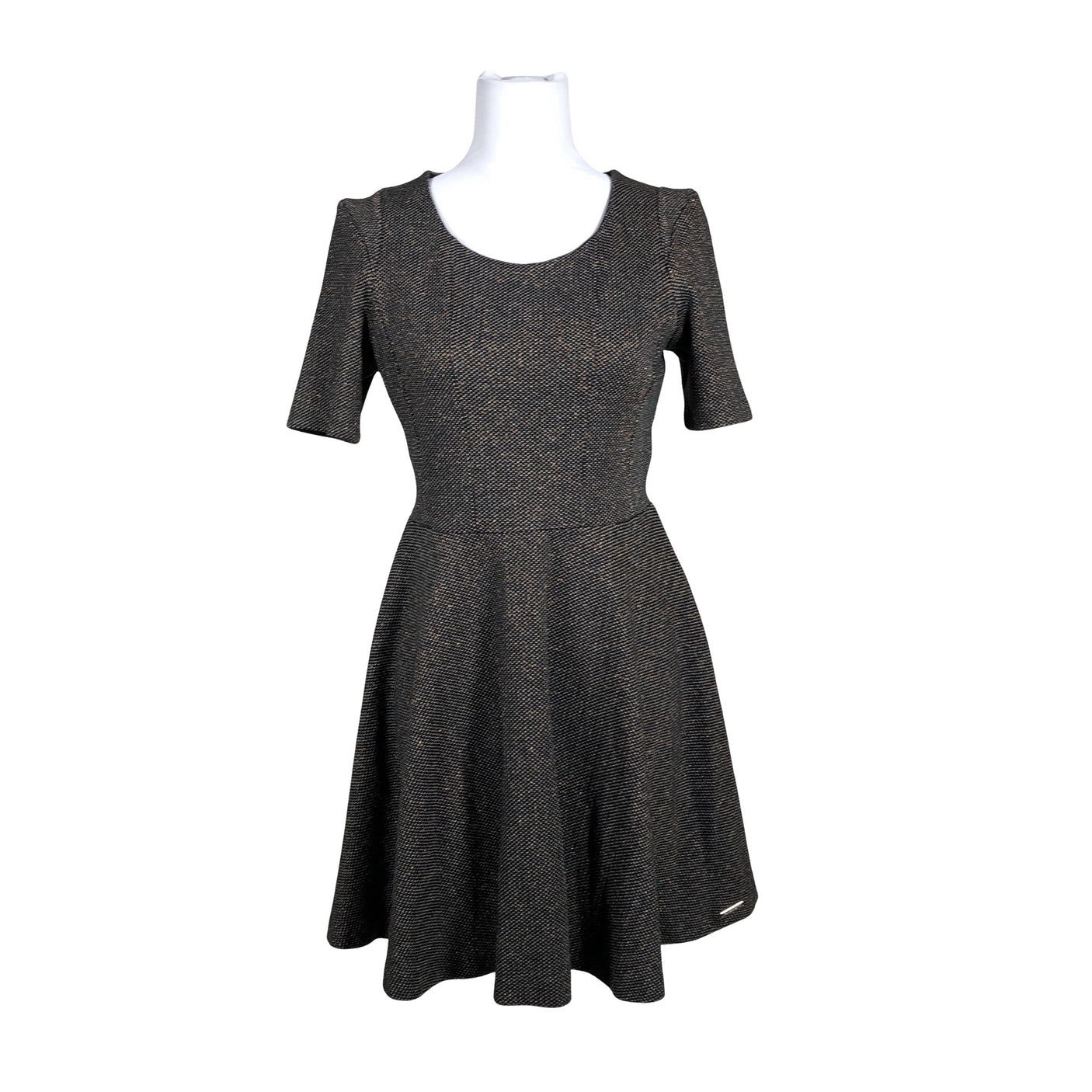 Unisex Rinascimento - Tricot dress, size 38 - Black (1)