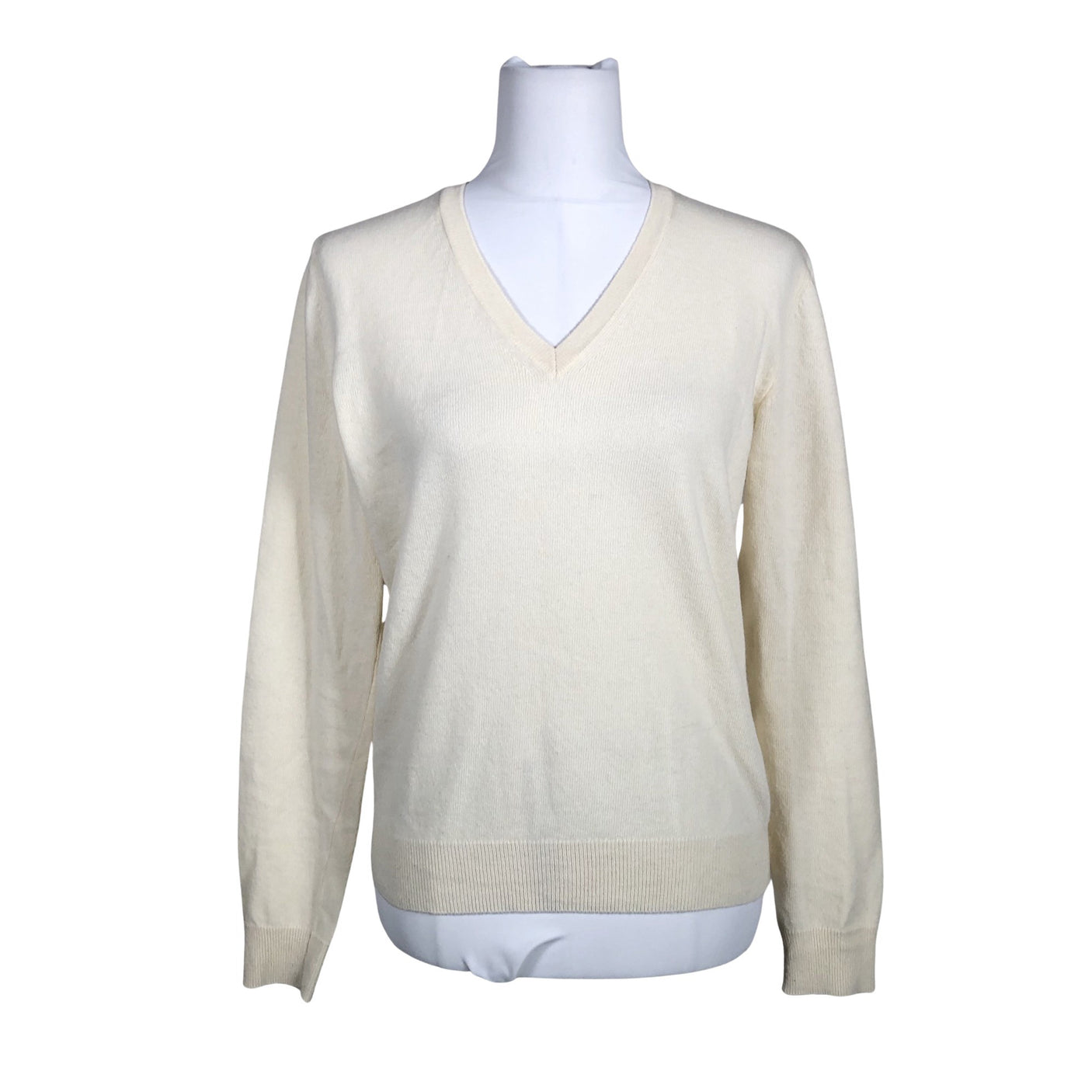 Unisex Benetton - Sweater, size 38 - Natural white (1)