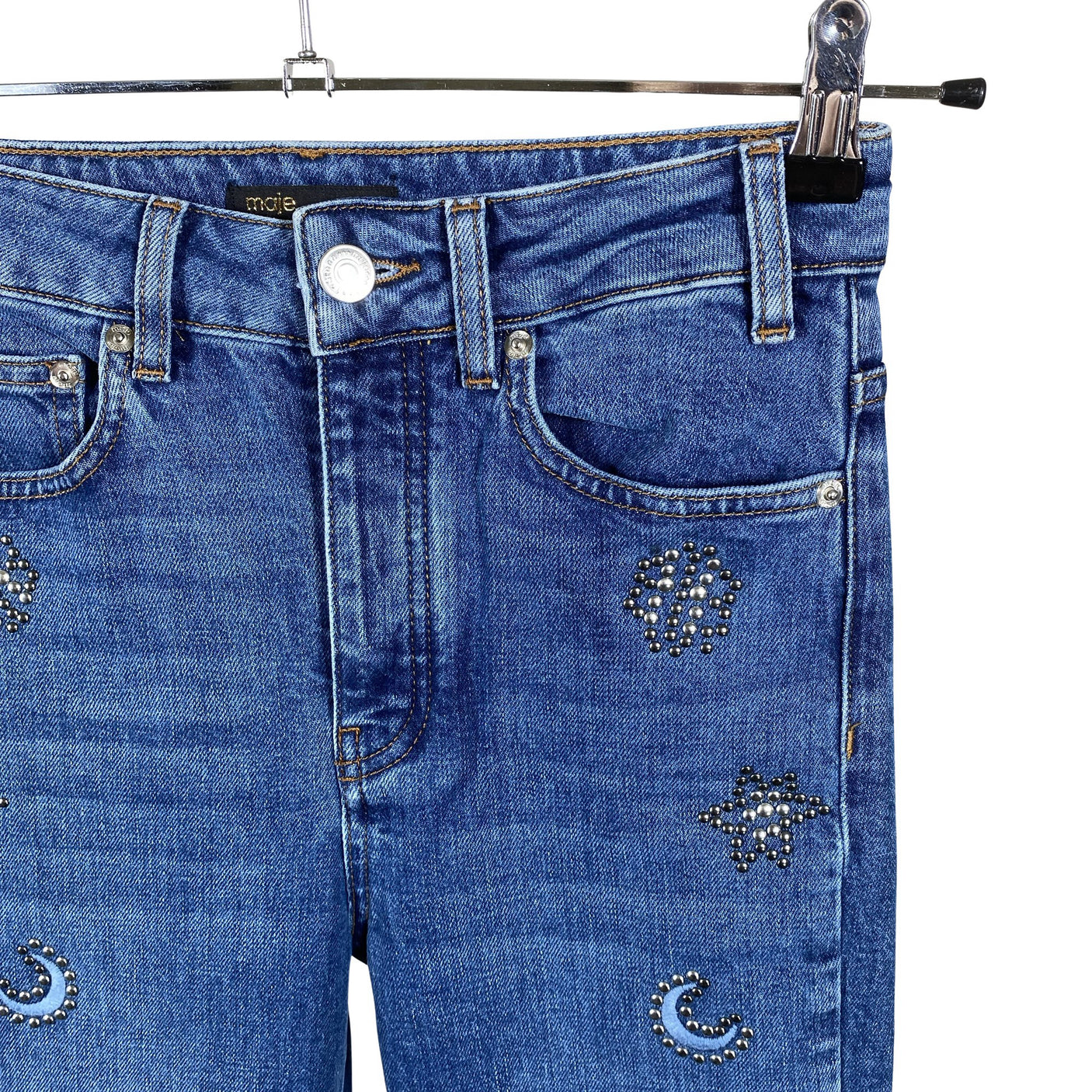 Unisex Maje - Jeans, size 34 - Blue (3)