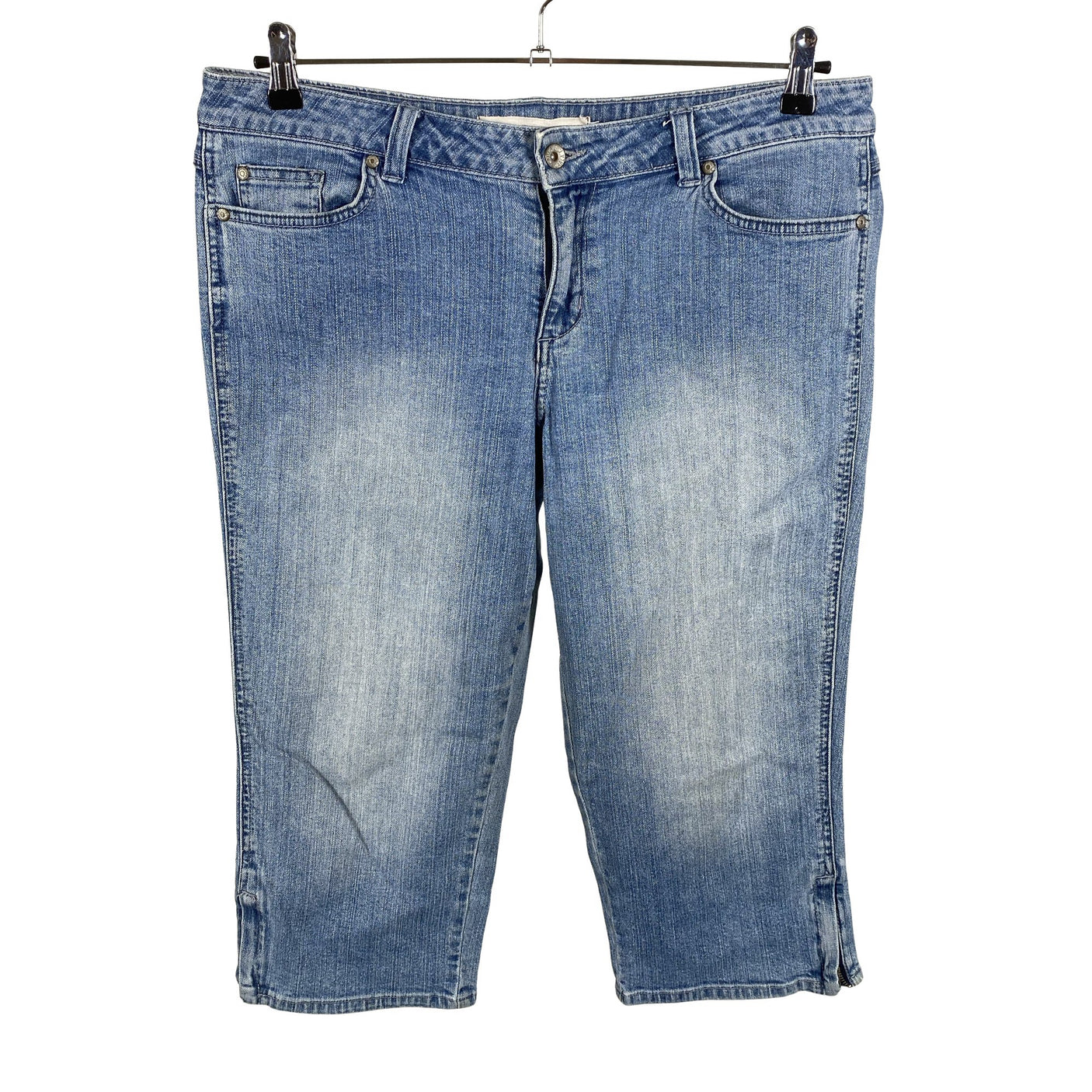 Unisex Carla F - Capri jeans, size 44 - Blue (1)