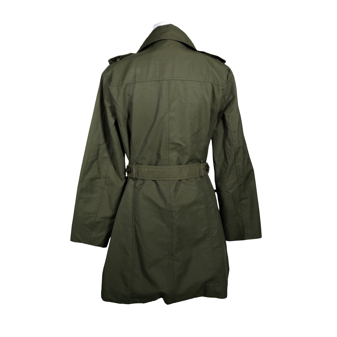 Unisex Cortefiel - Trench coat, size 40 - Green (2)