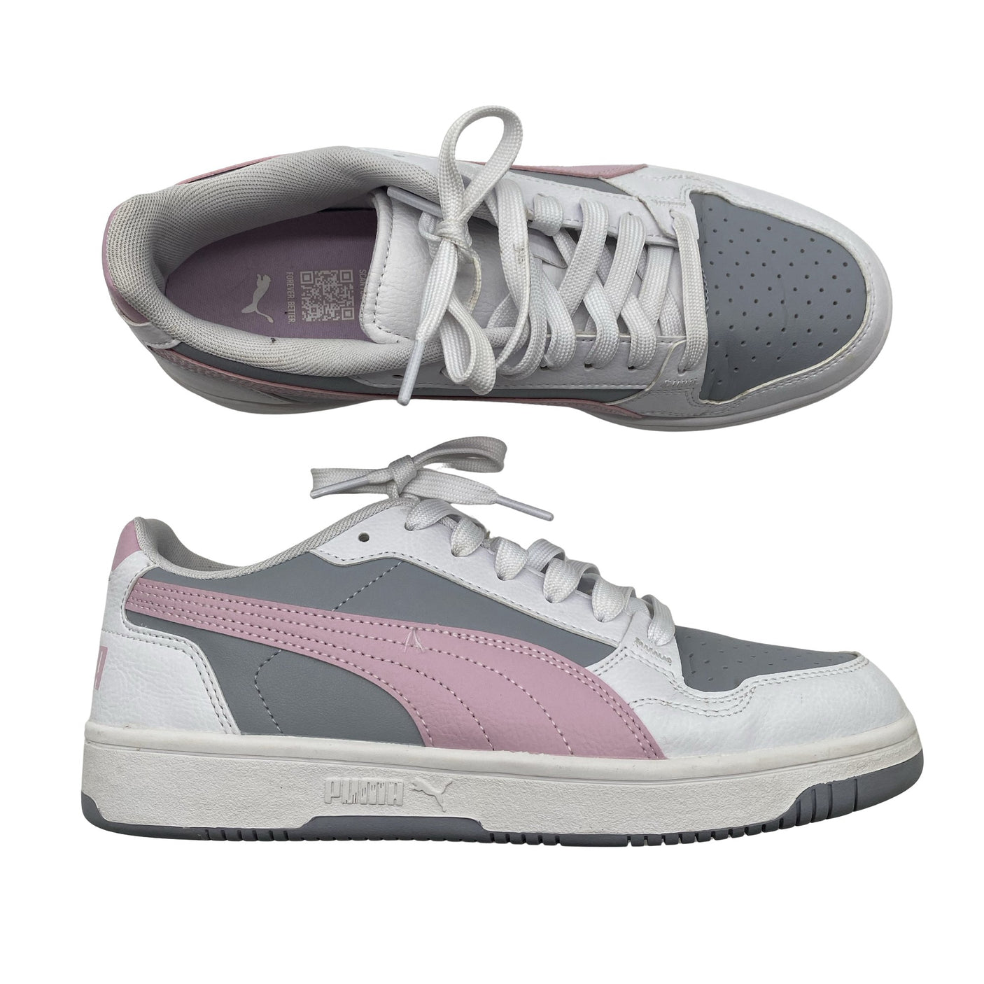 Unisex Puma - Casual sneakers, size 40 - White (1)