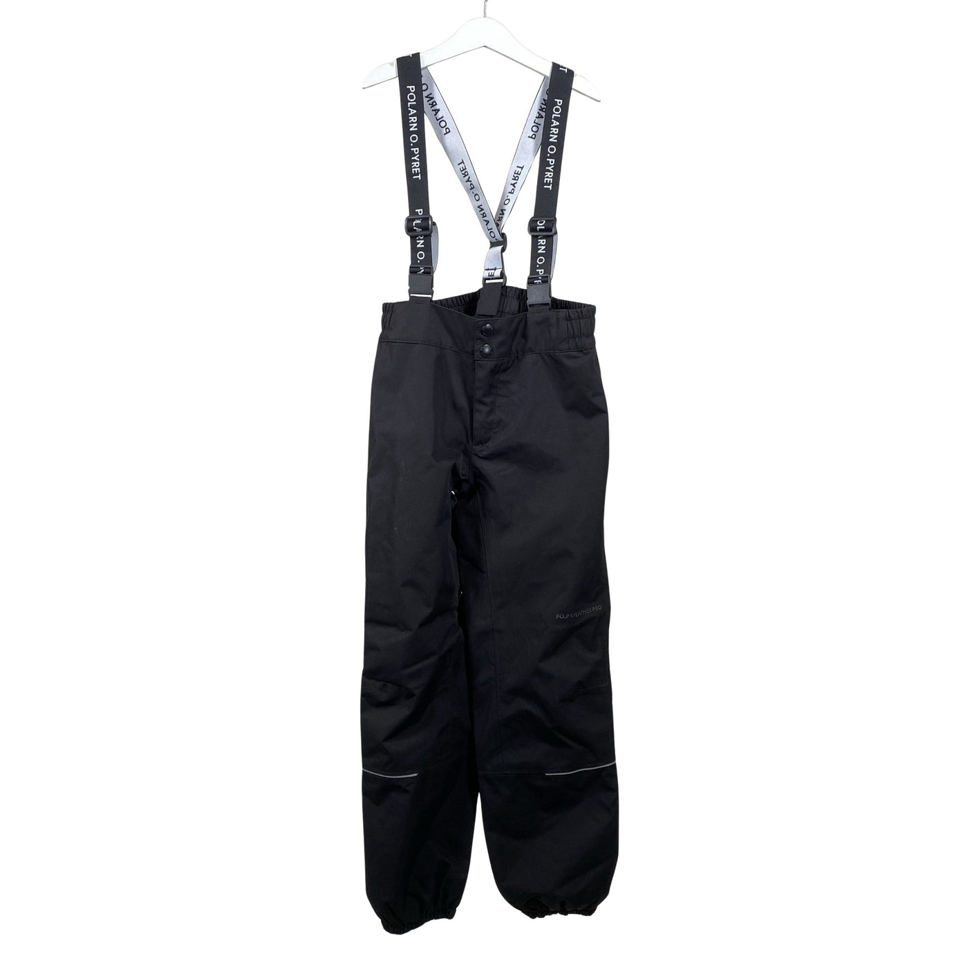 Unisex Polarn O. Pyret - Spring/Fall pants, size 128 - 134 - Black (1)