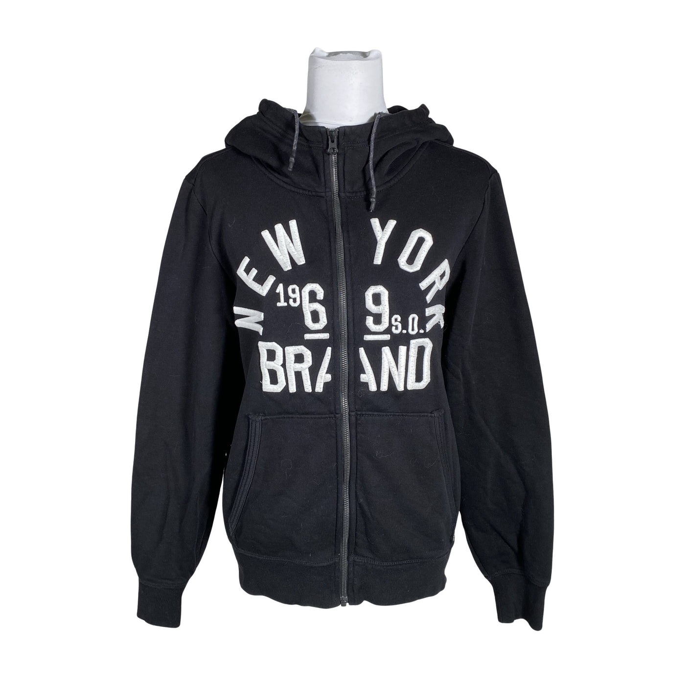 Unisex s.Oliver - Hoodie, size 36 - Black (1)